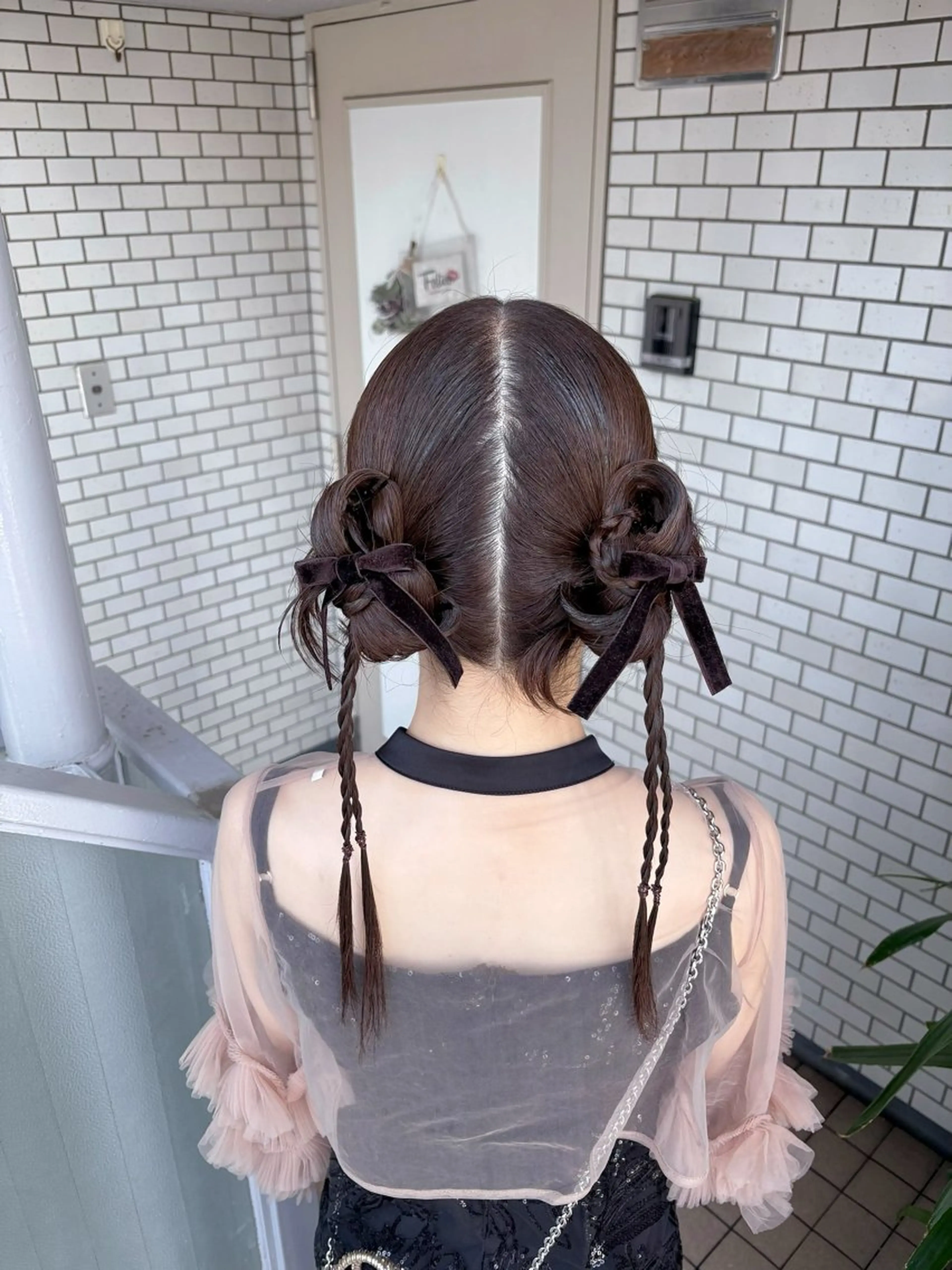 ロング ヘアアレンジ ヘアセット 参列♡デートゆるふわ ヘアメイク🎀みゆうのヘアスタイル