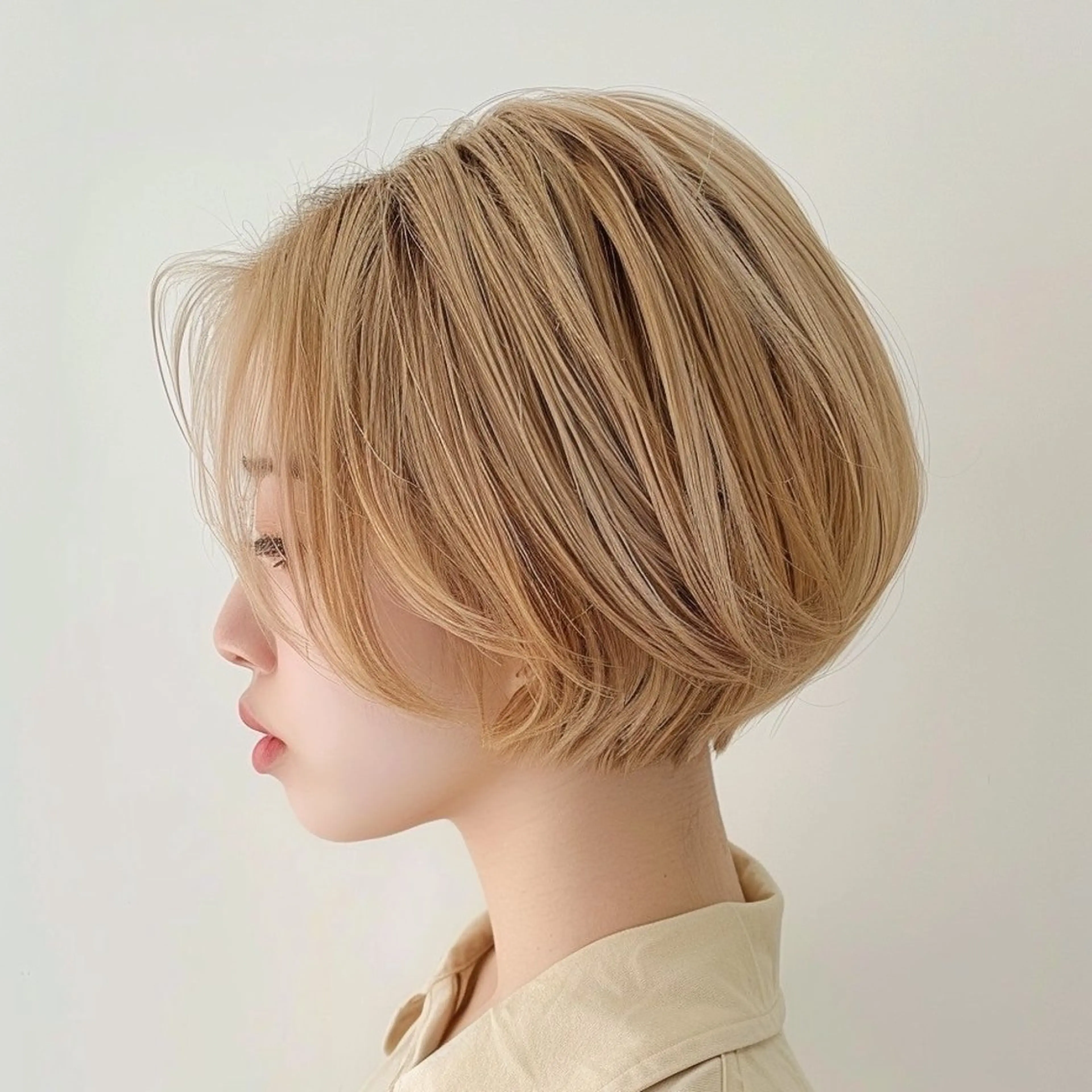 カラー 束感まつぱ🥑🤍 NATUKI🤍のヘアスタイル