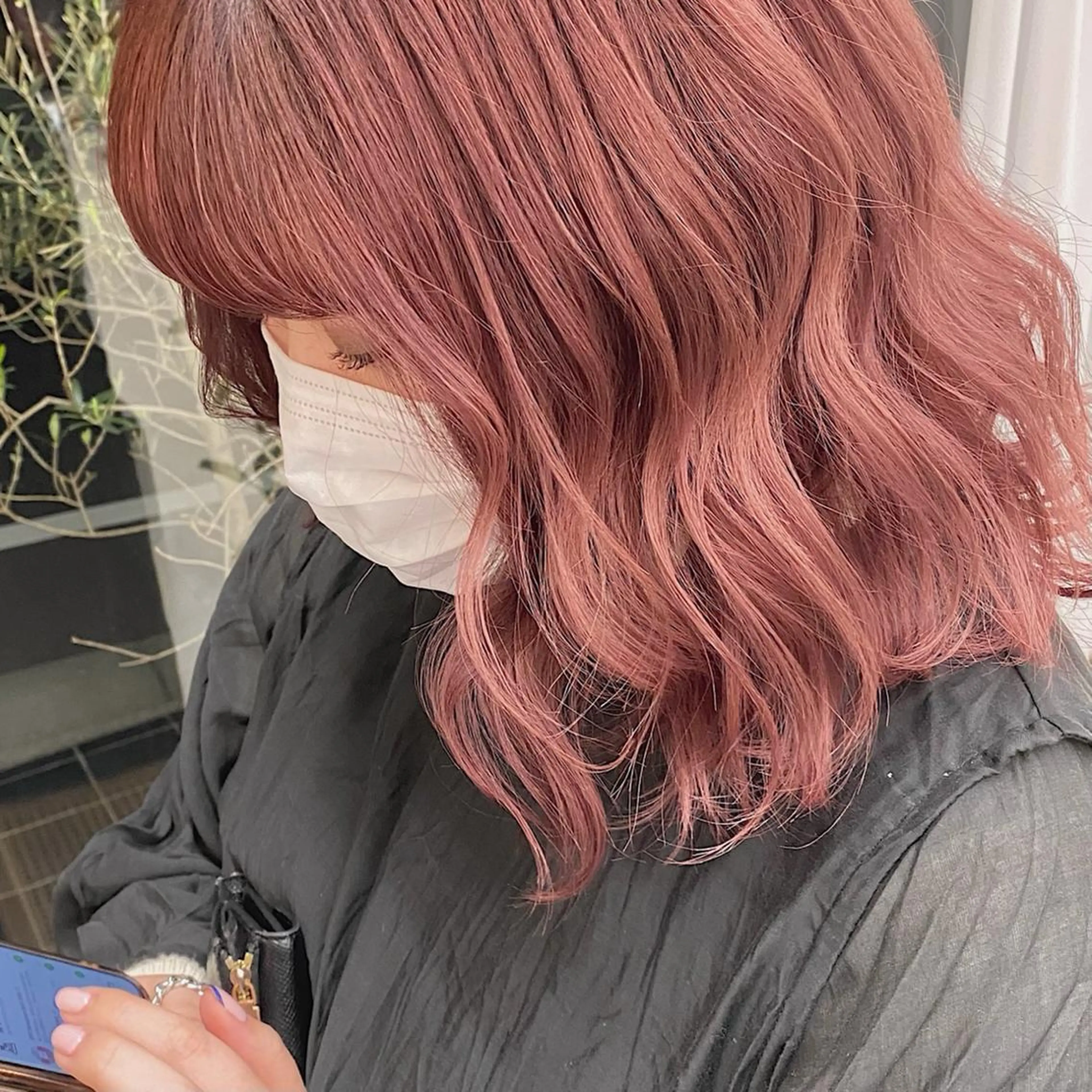 カラー 長嶋美奈/ 韓国風レイヤーカットのマツエク・マツパデザイン