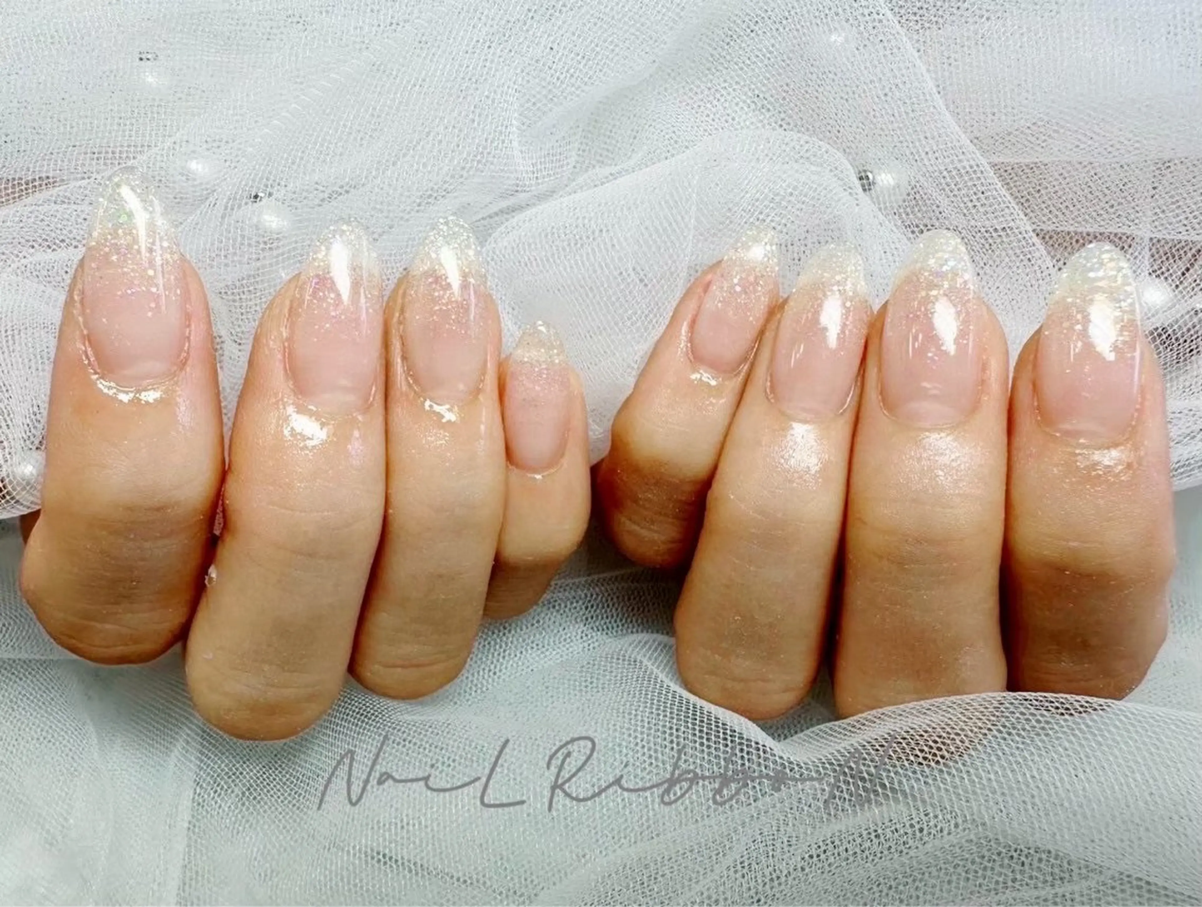 限定【長さ出し・スカルプ】ラメグラデ¥11000→¥7000の写真