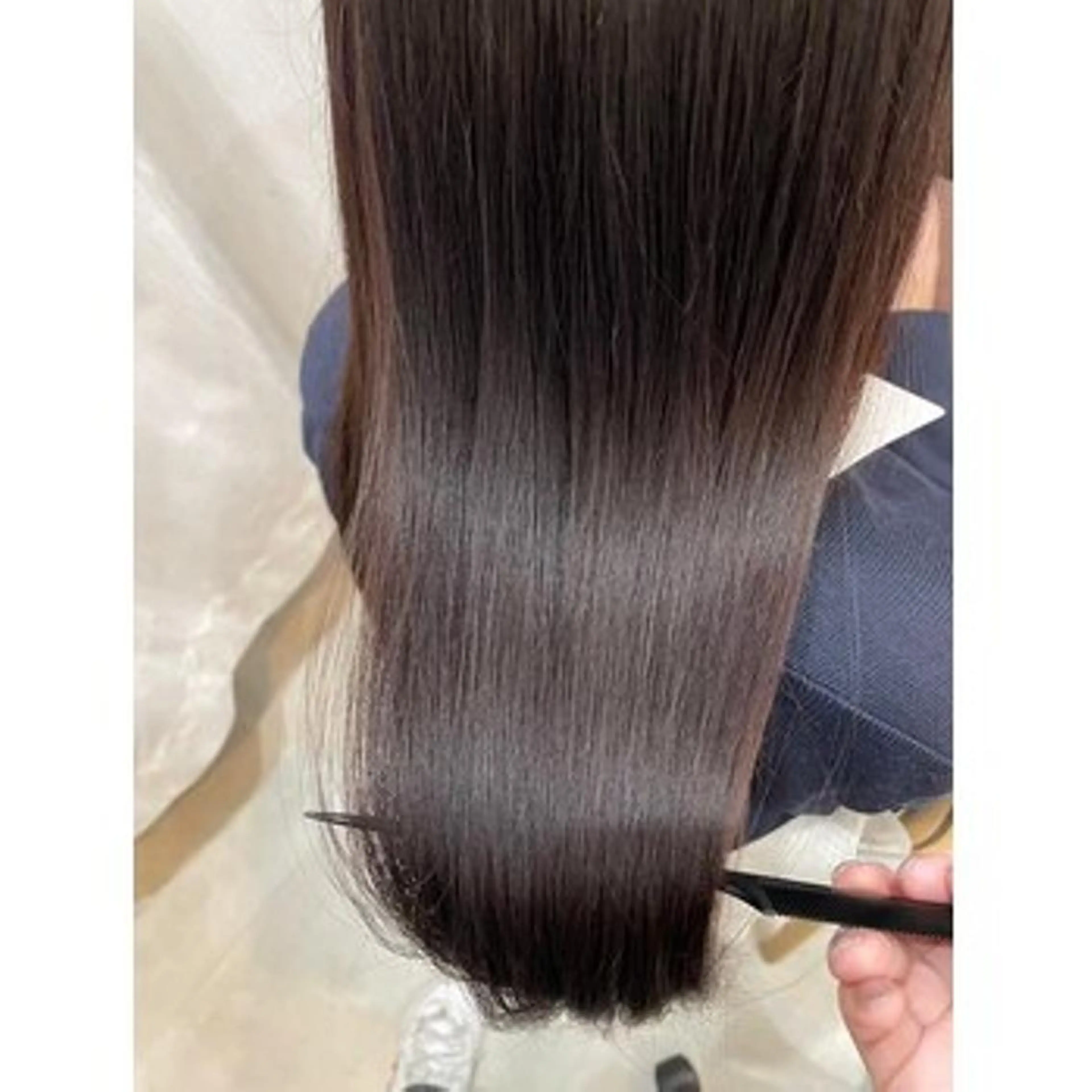 ロング 縮毛矯正 銀座・有楽町 かけるのヘアスタイル