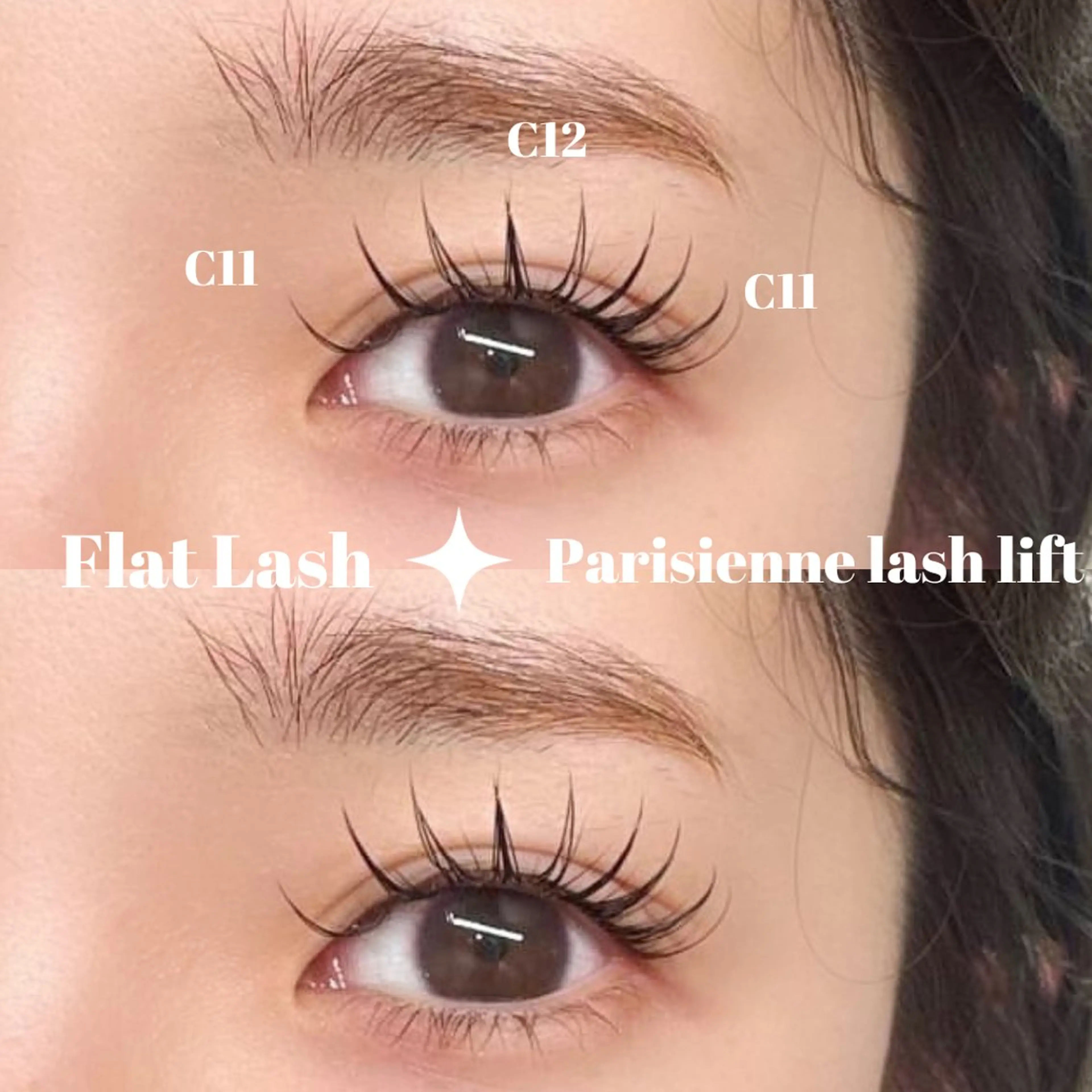 マツエク・マツパ 🌙mai🌙 パリジェンヌ/眉毛のマツエク・マツパデザイン