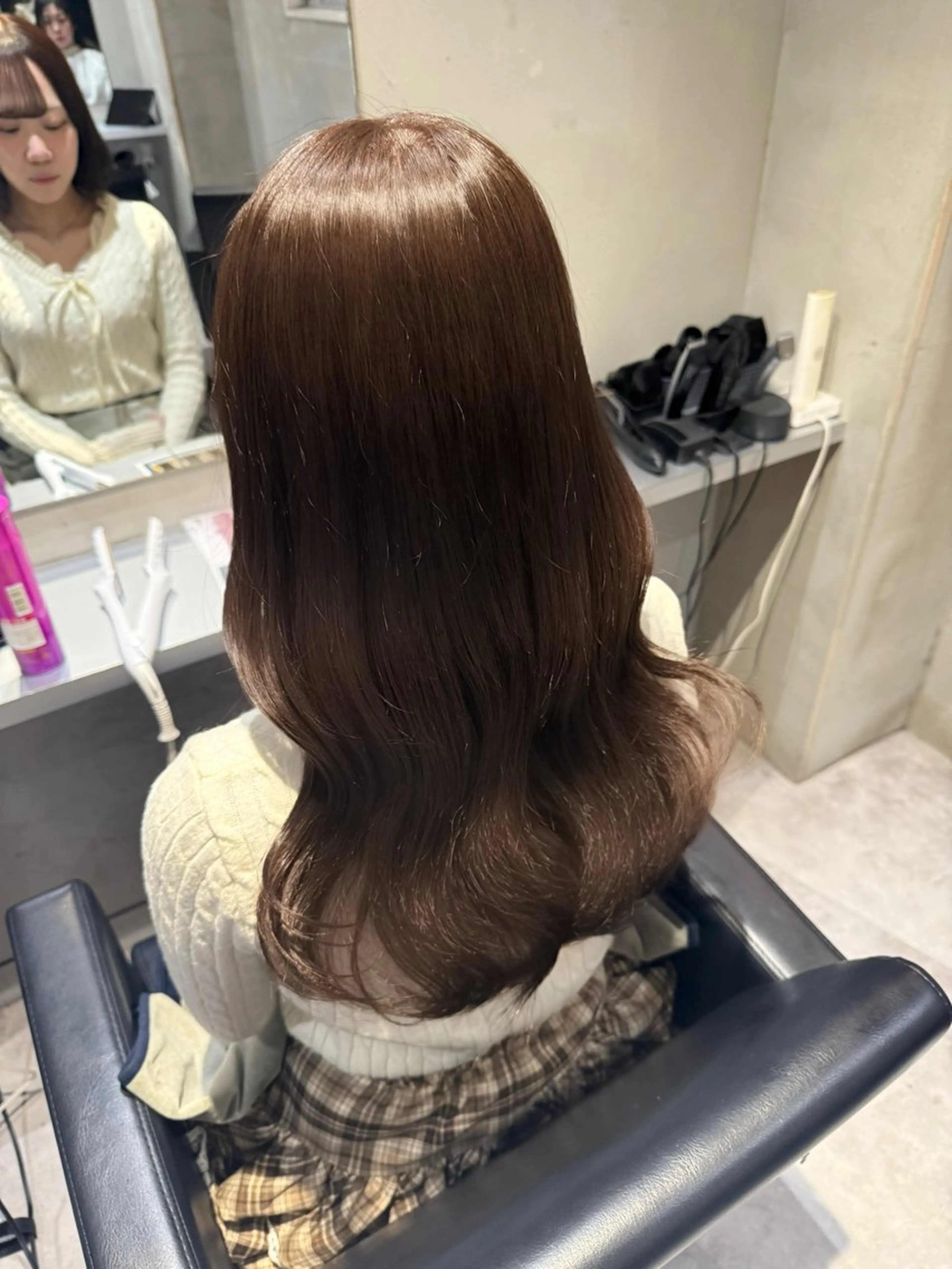 ロング ヘアカラー トリートメント エクステ/髪質改善 HARUKA🎀のヘアスタイル