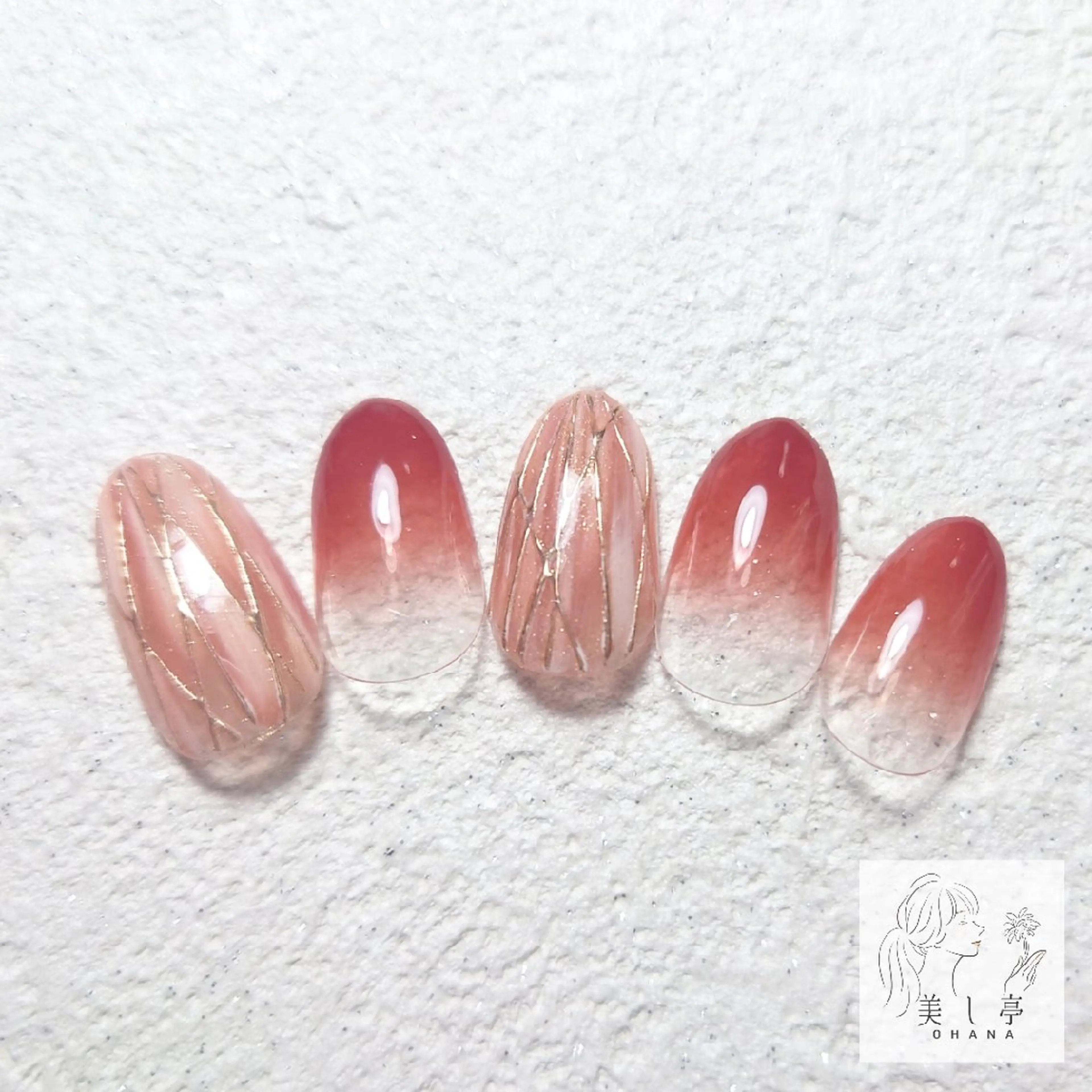 ネイル 美し亭 OHANAのネイルデザイン