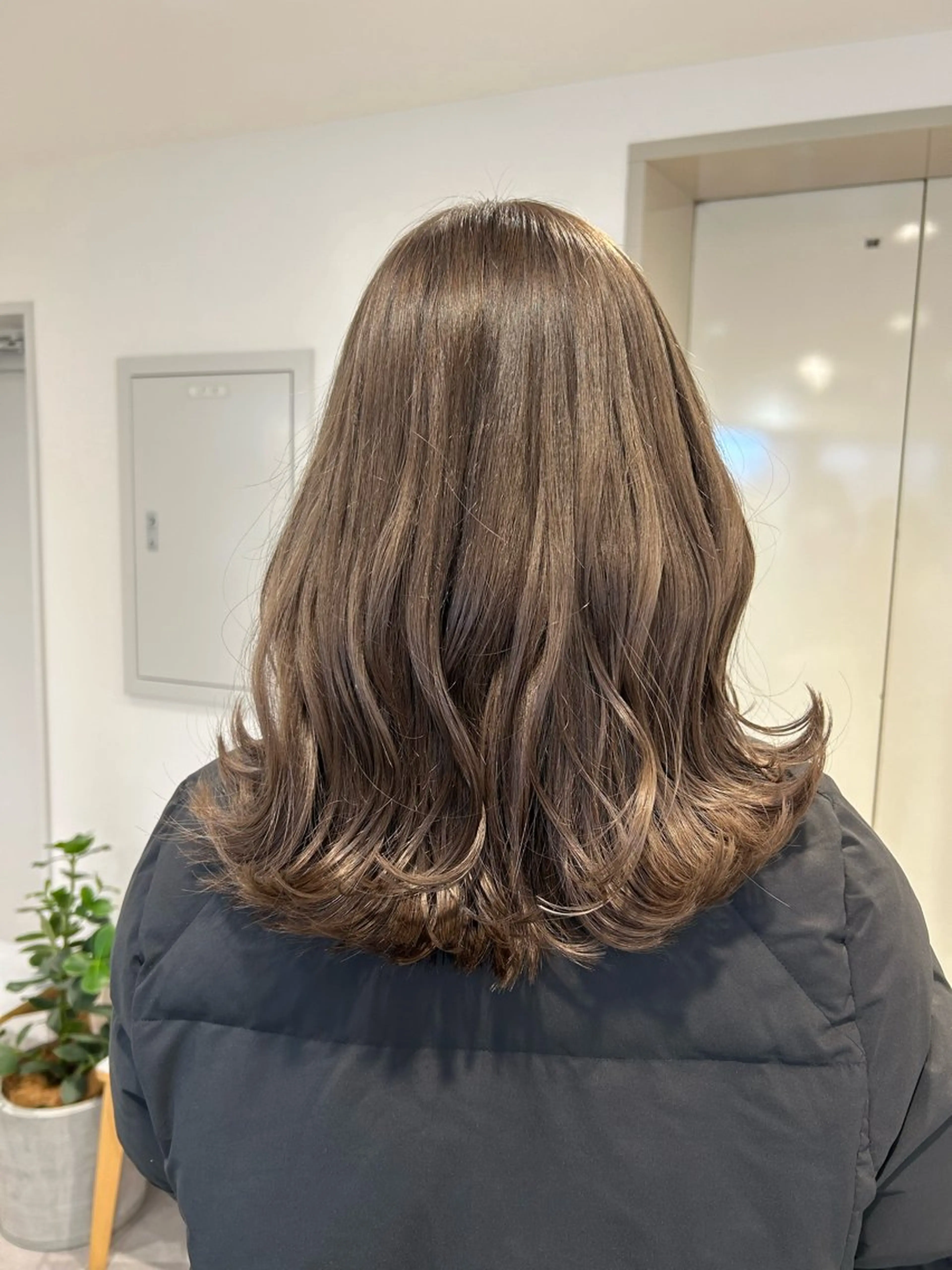 ミディアム カラー Hatsune 🐯レイヤーカットのヘアスタイル