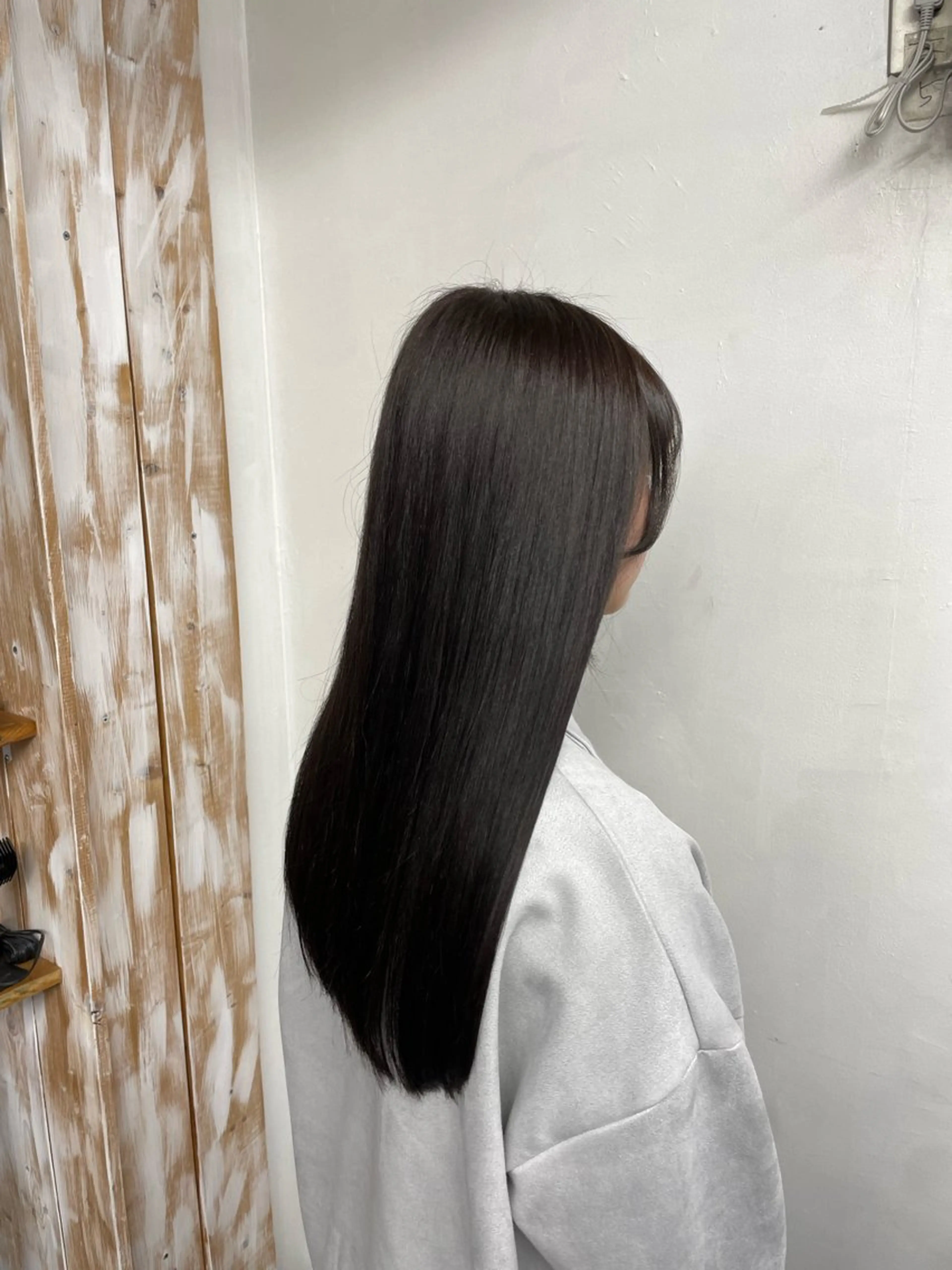 ロング カット ヘアカラー SFIDA みつえのヘアスタイル