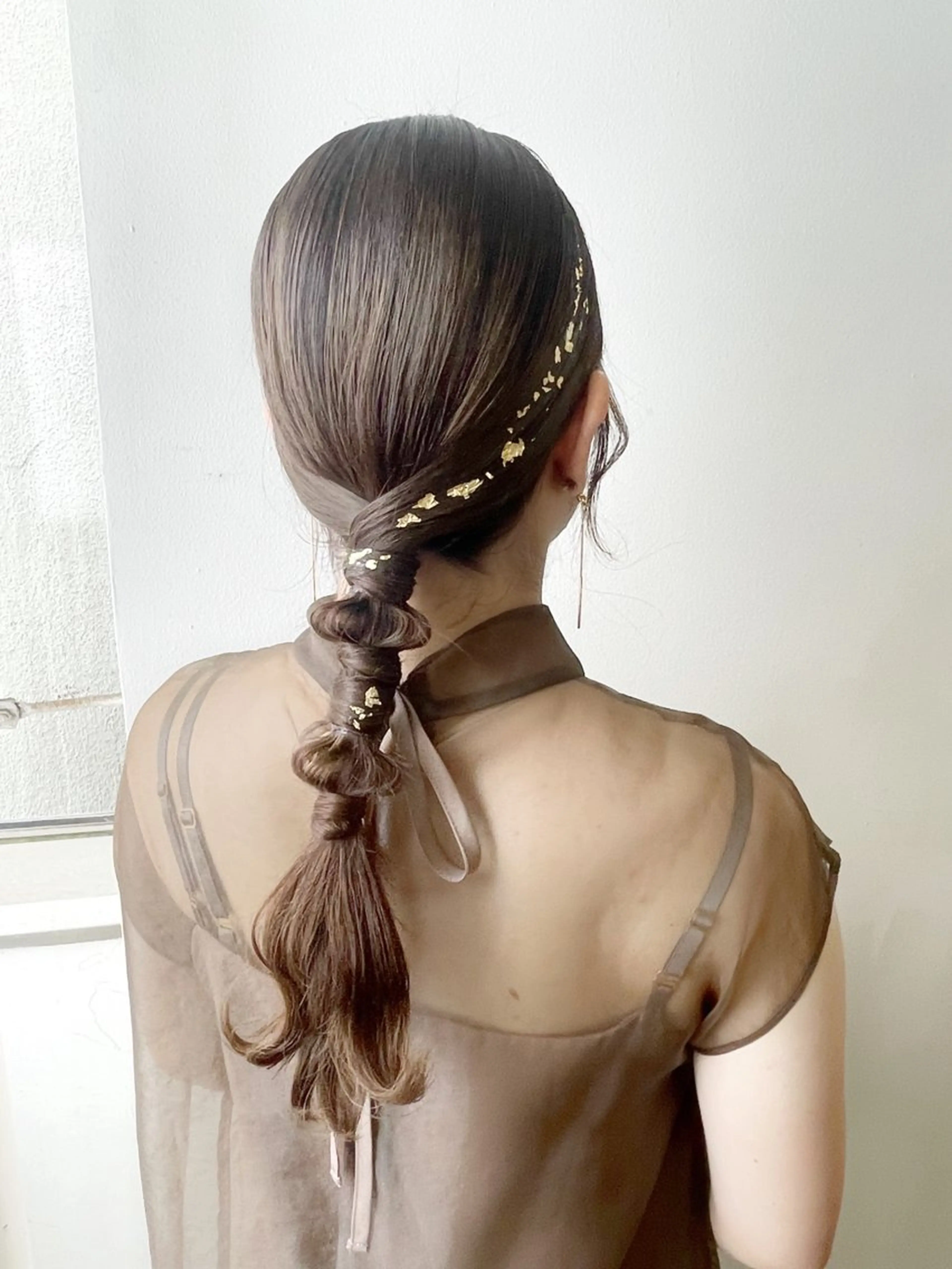 ロング ヘアセット ✨透明感ケアカラー✨ 長野ゆきなのヘアスタイル