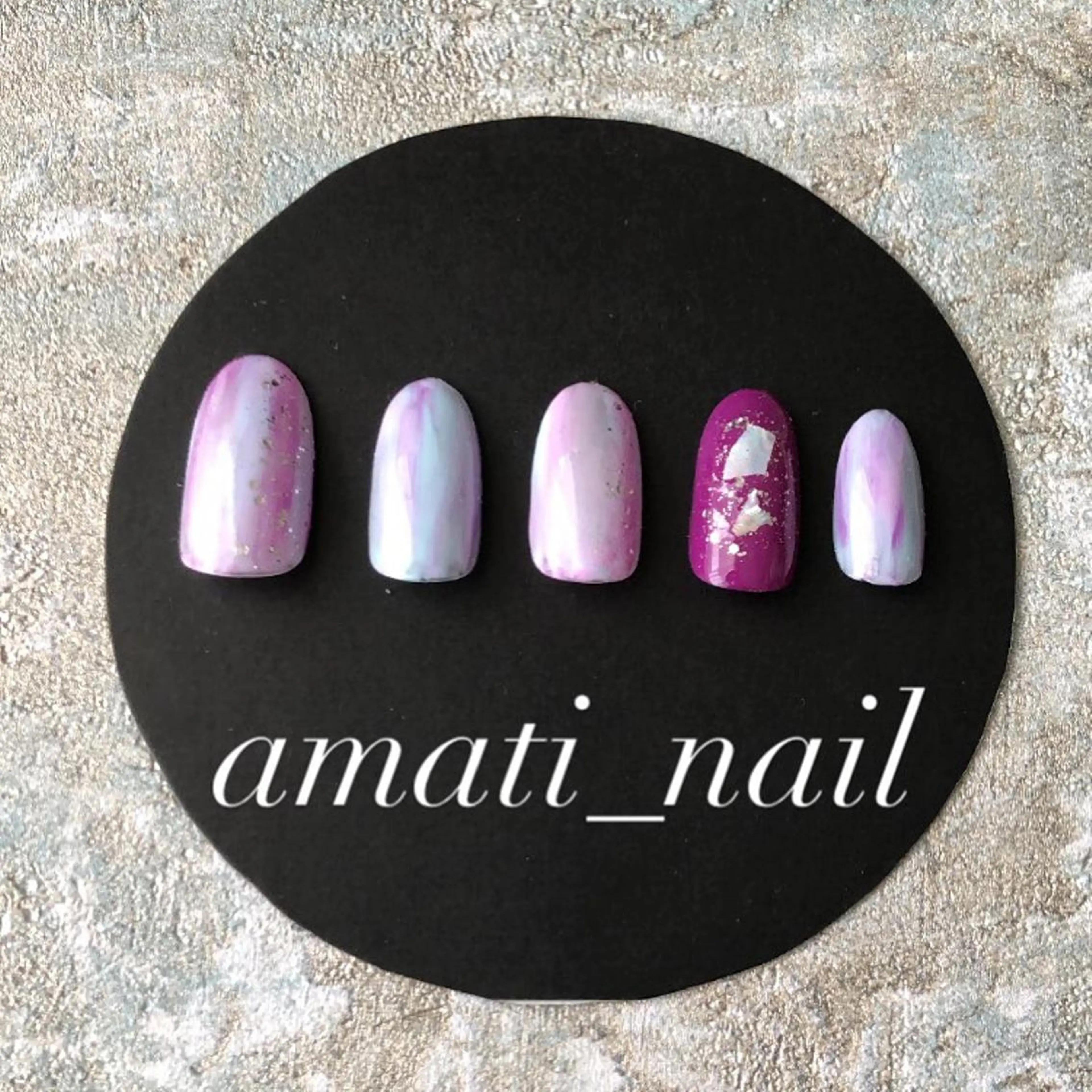 ネイル シンプルネイル ハンドネイル amati_nail TAKAKOのネイルデザイン