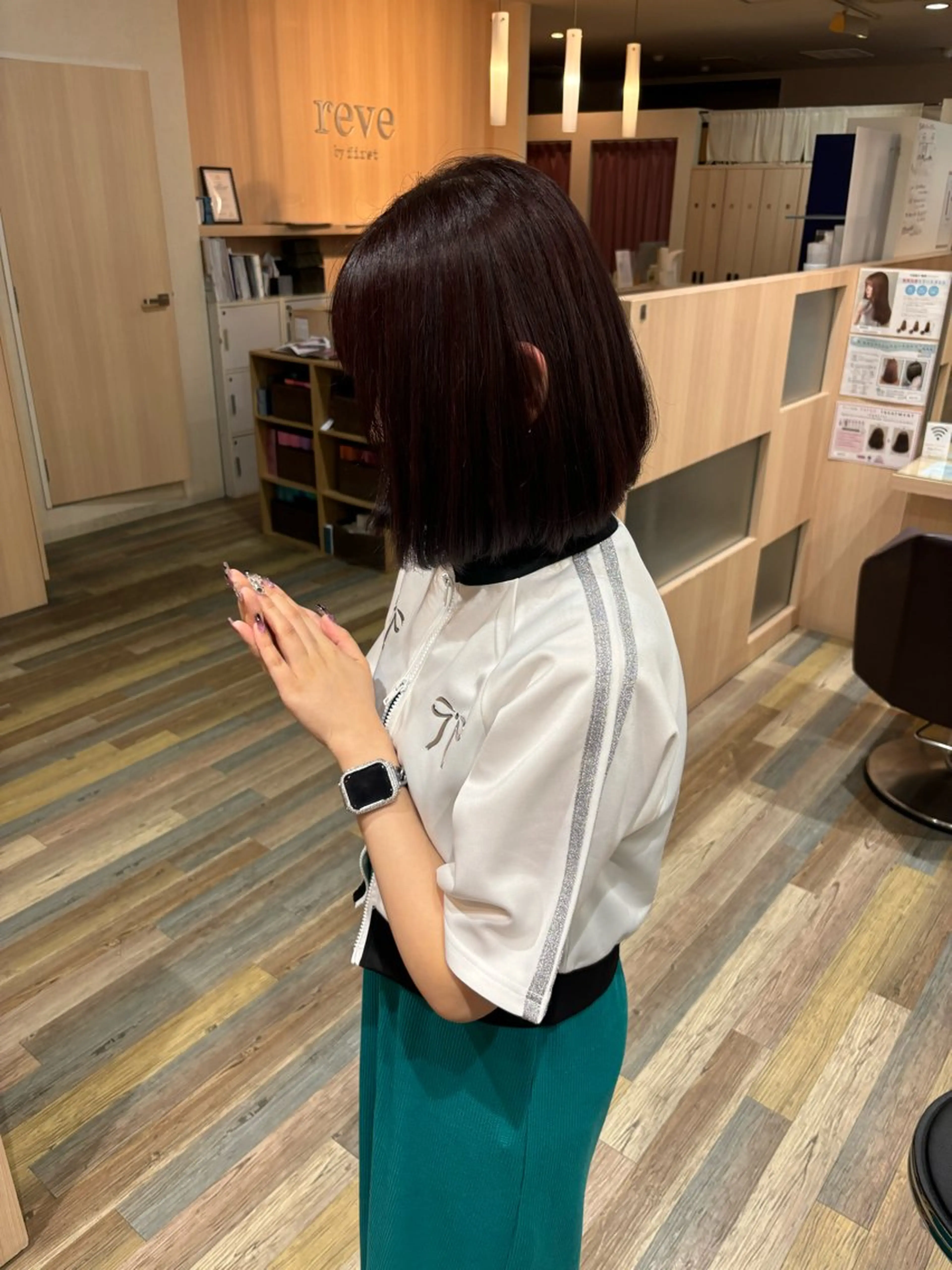 ショート reve by first所属・下澤 天音のヘアスタイル