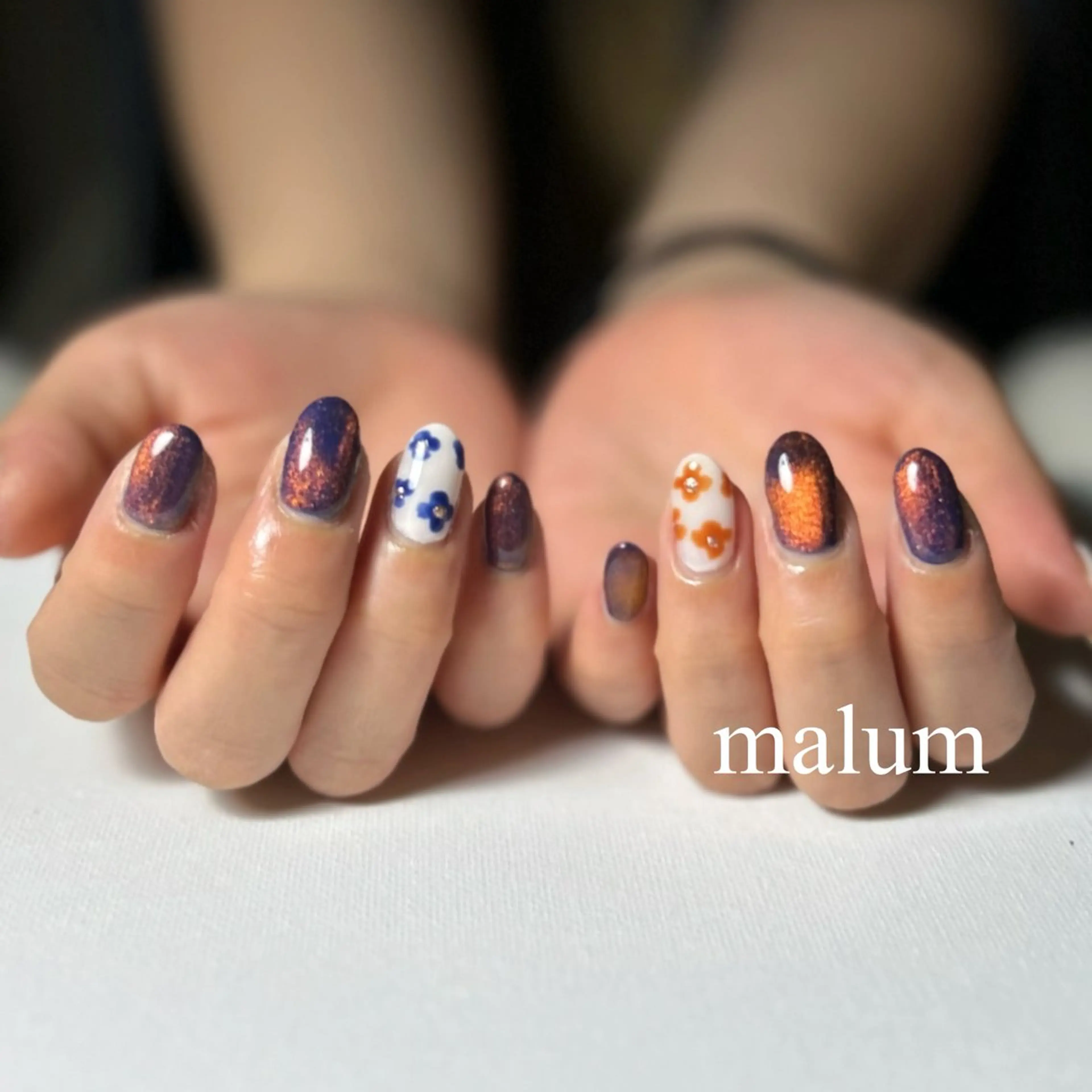 ネイル ハンドネイル malum nailのネイルデザイン