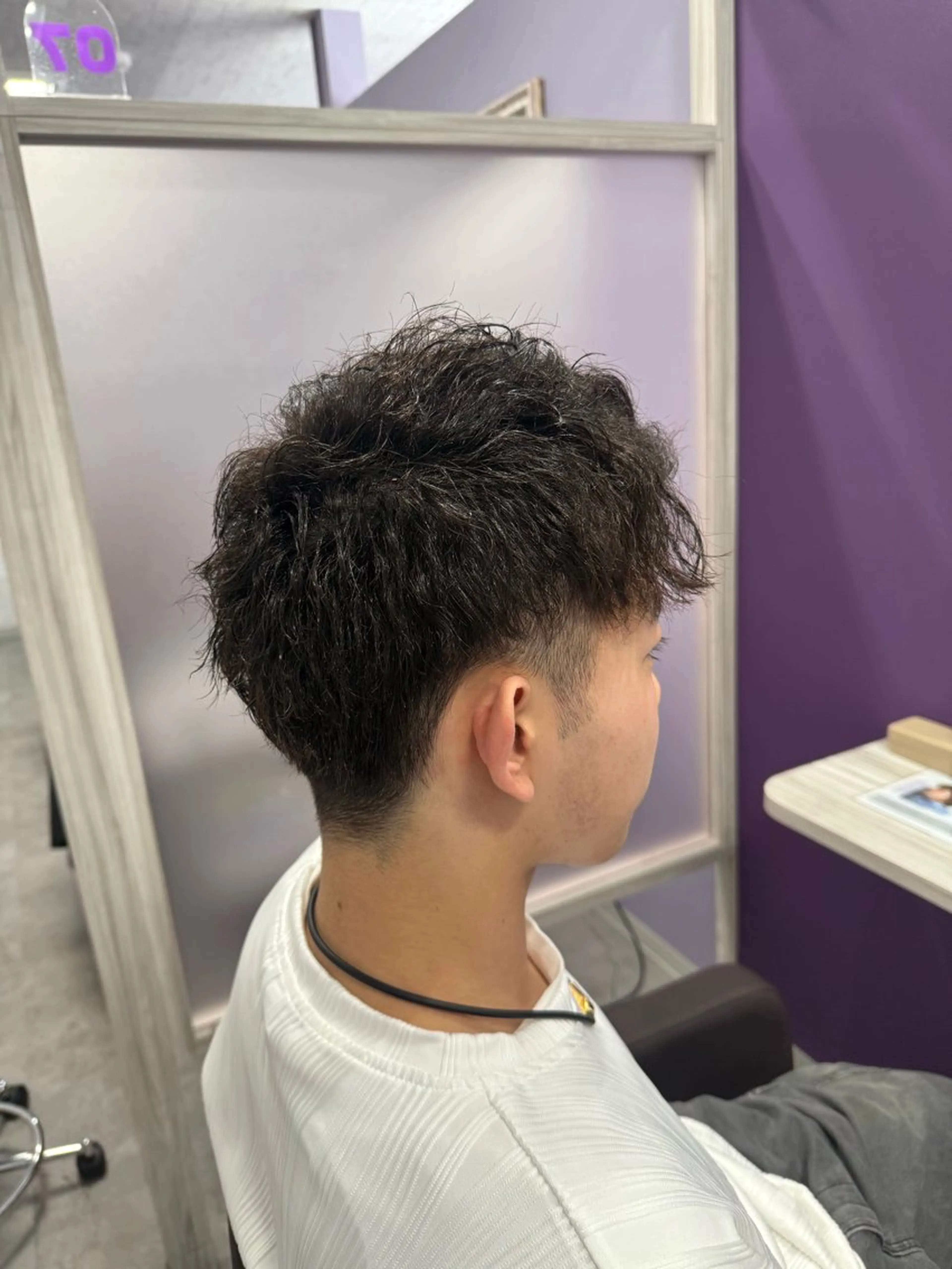 パーマ メンズ メンズパーマ メンズツイストパーマ ツイストパーマ カット パーマ 川口 真人のヘアスタイル