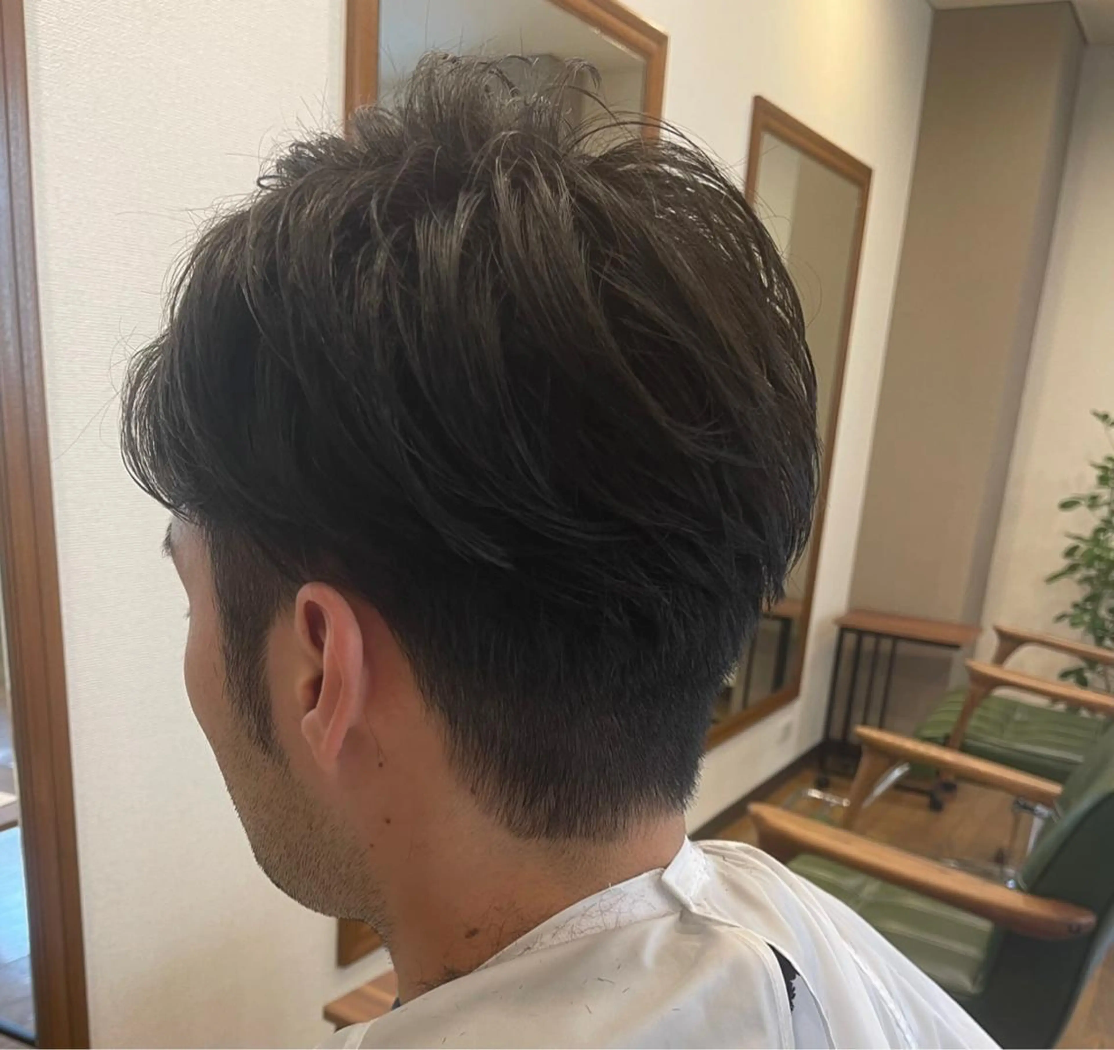 メンズ ツーブロック カット 髪質改善/カラー 🖤‎🤍川島のヘアスタイル