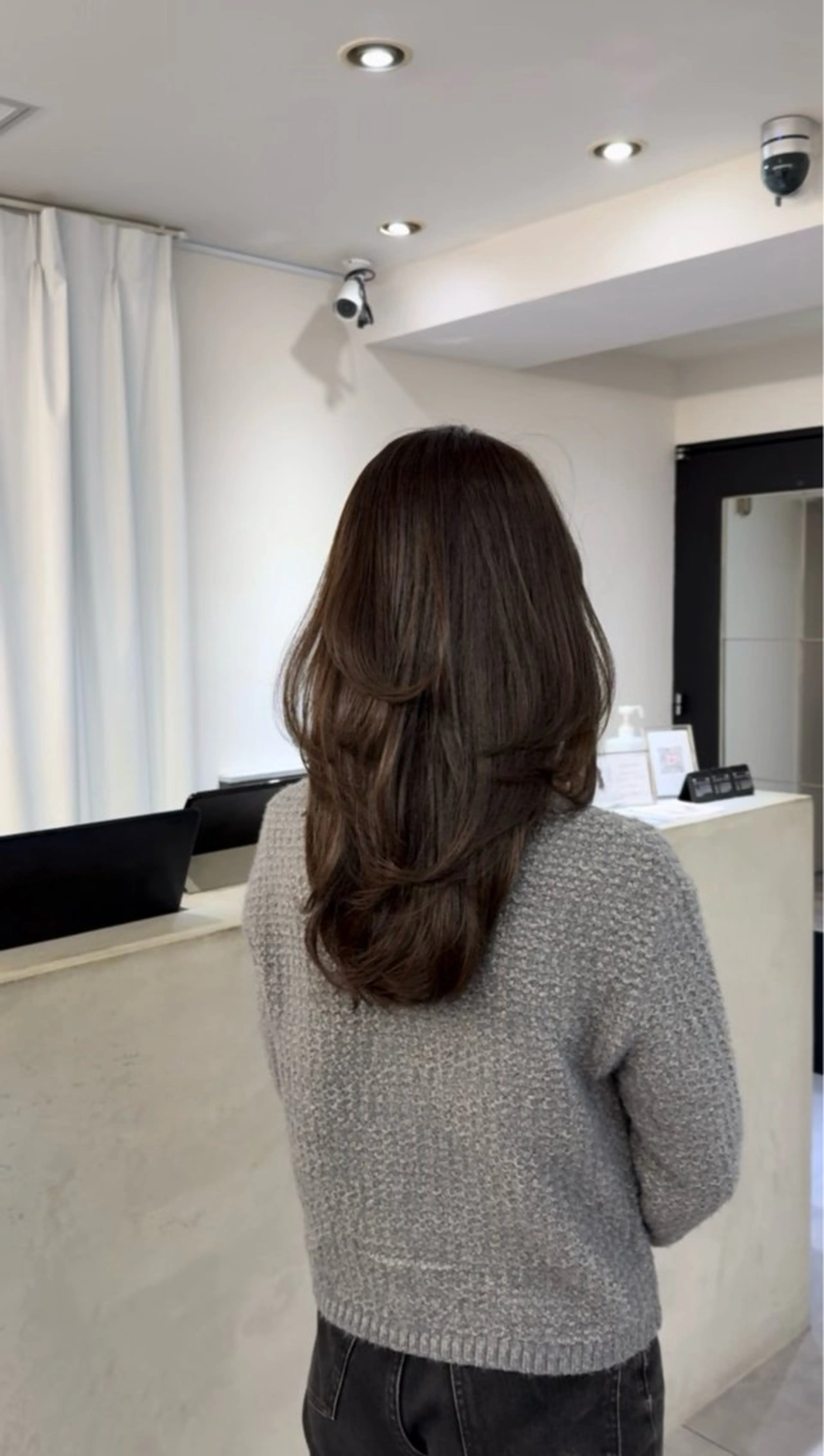 セミロング 増田 晃士のヘアスタイル