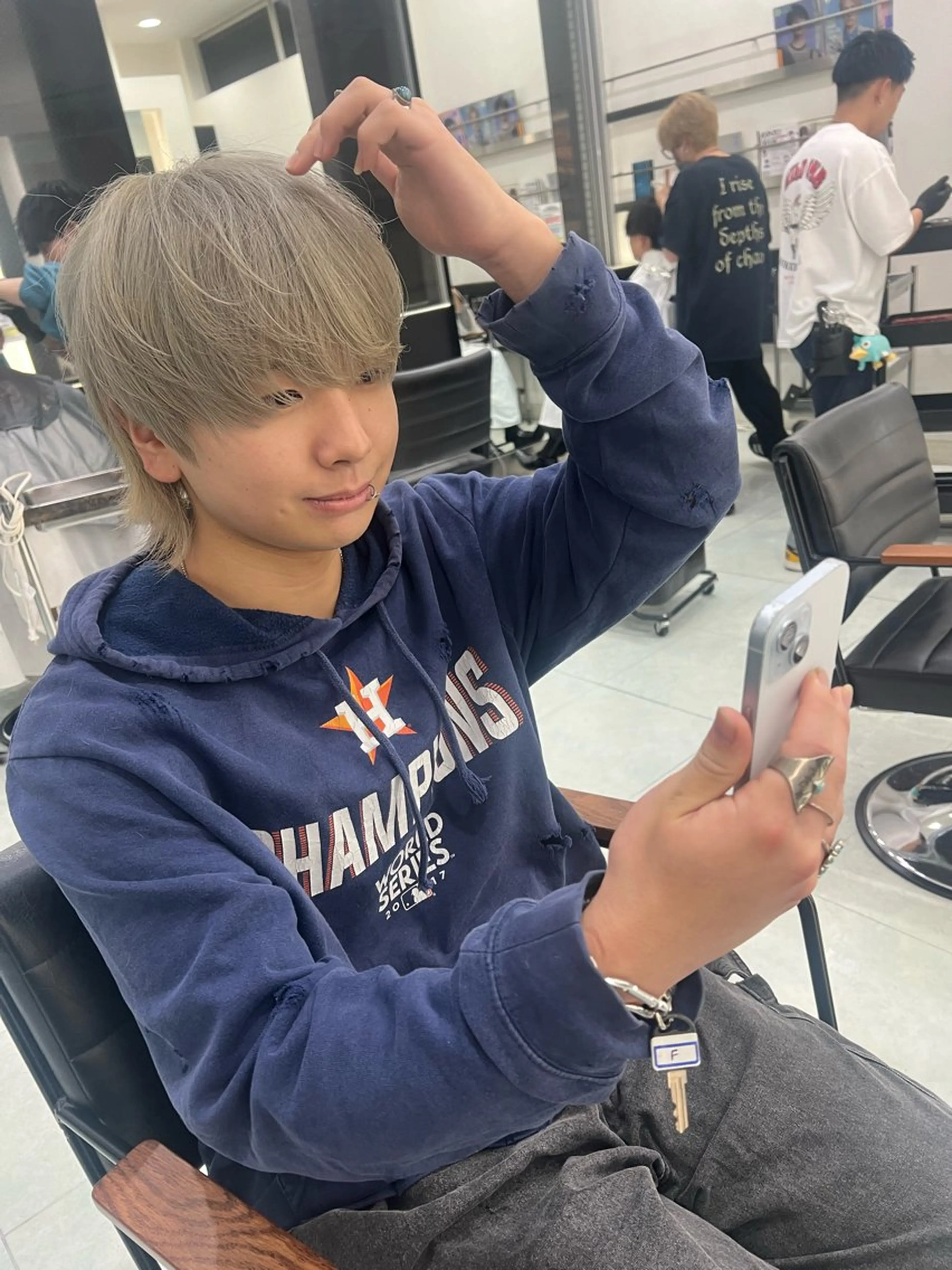 メンズ マッシュウルフ マッシュ メンズウルフカット ウルフカット メンズカット/ 静岡メンズ/ひよりのヘアスタイル