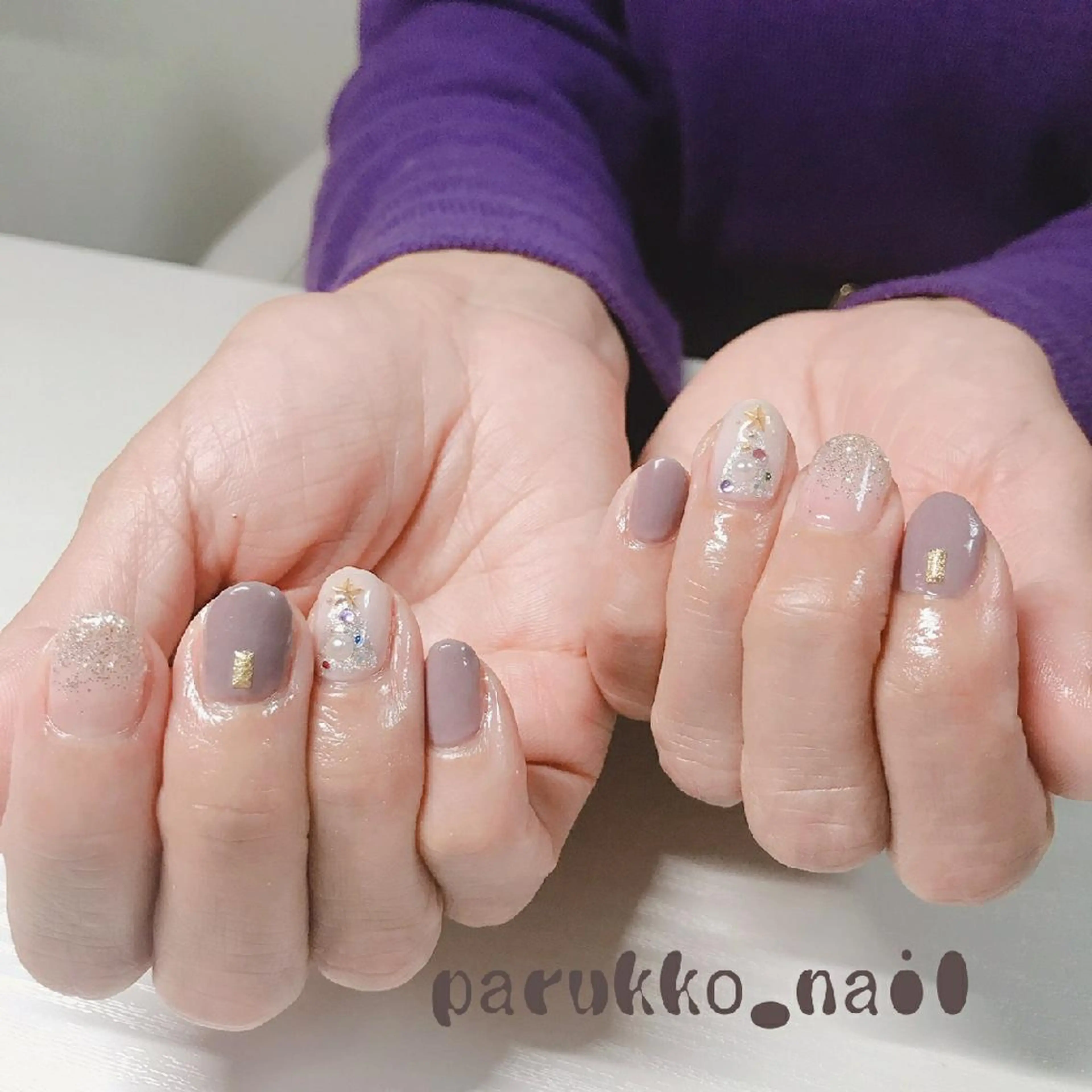 ネイル 川岡 香を里のネイルデザイン