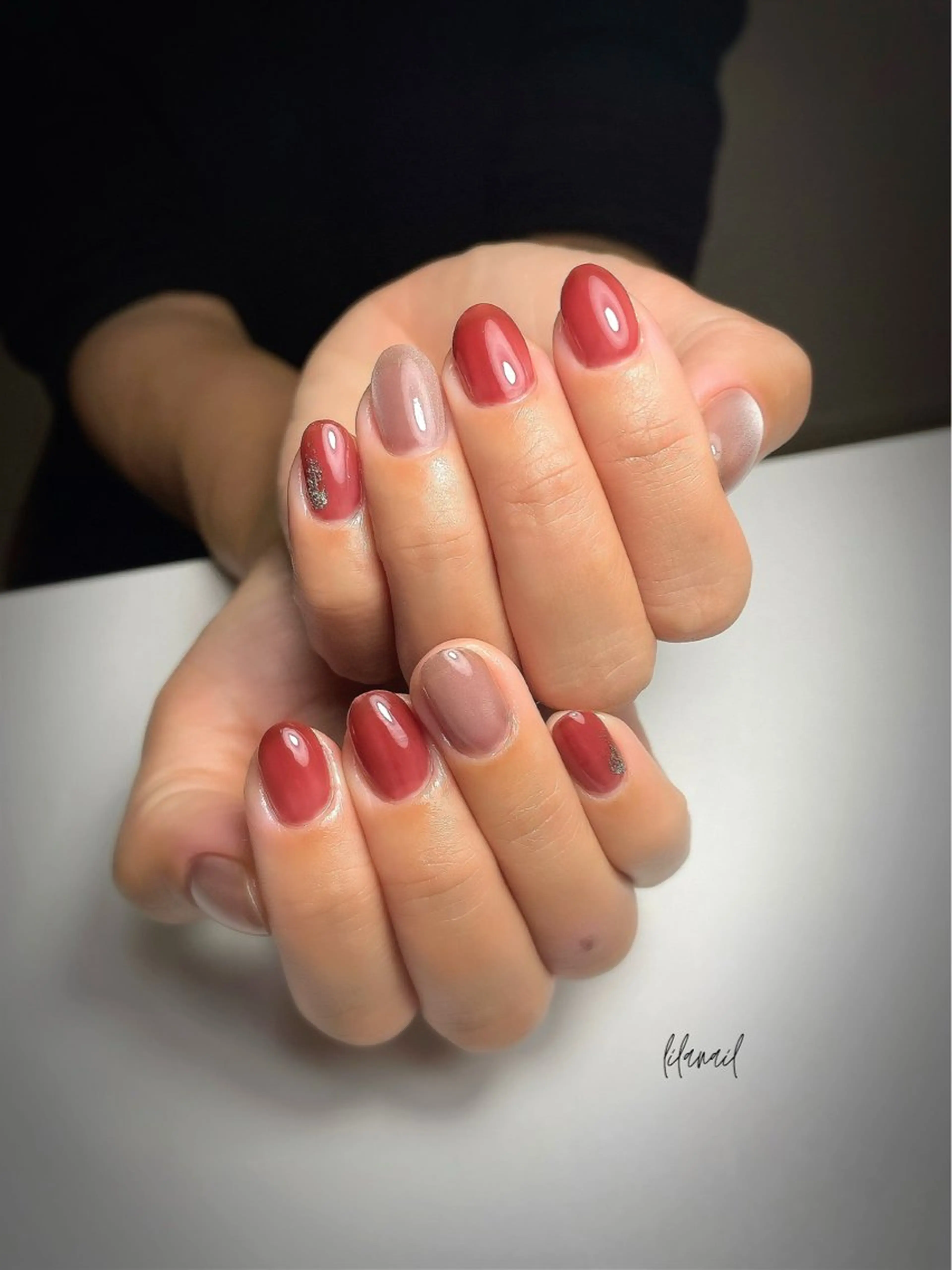 ネイル 冬ネイル クリスマス Nail Salon LILAのネイルデザイン