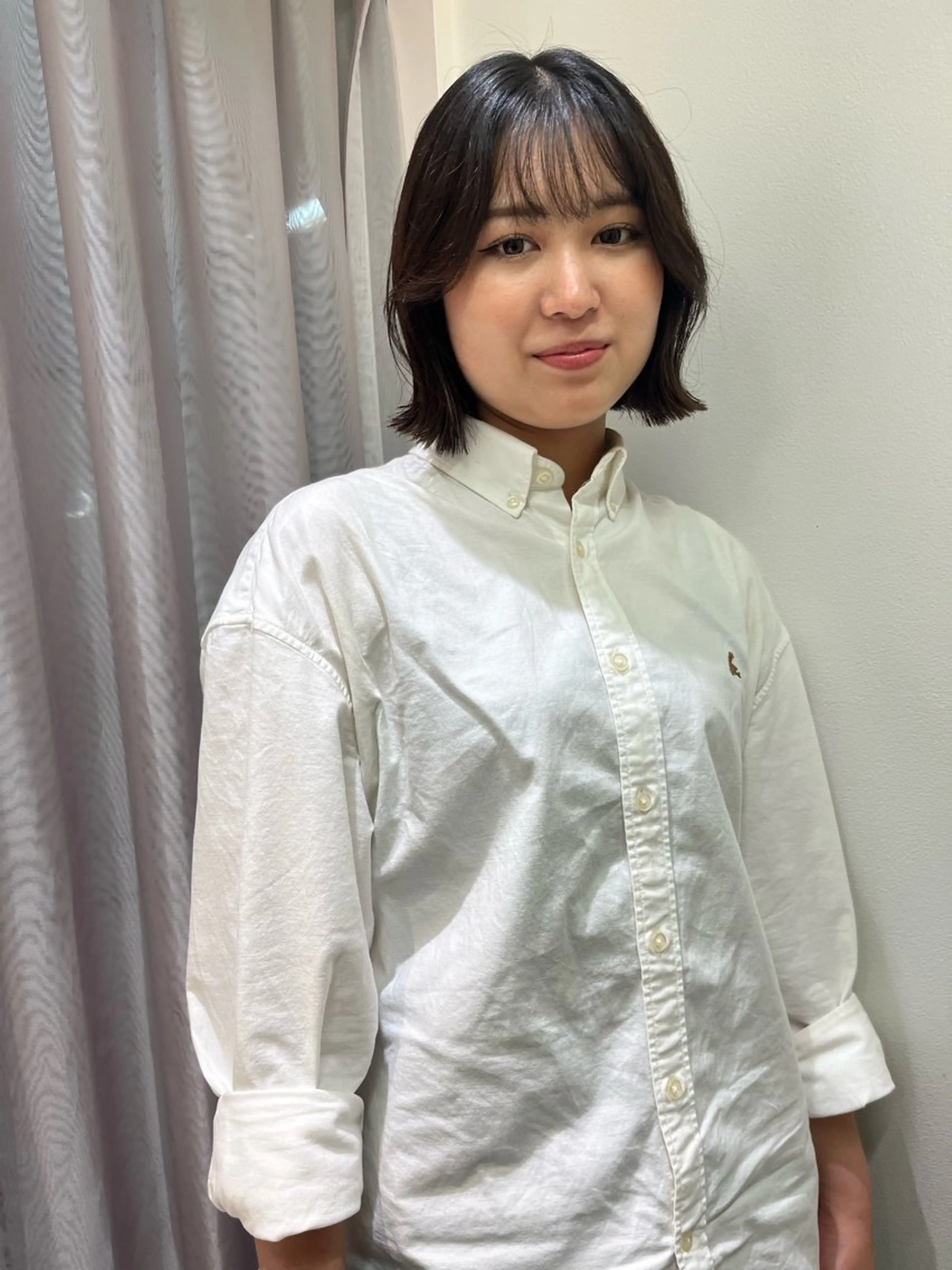 ショート カラー カット ヘアカラー トリートメント 松村 澪里のヘアスタイル