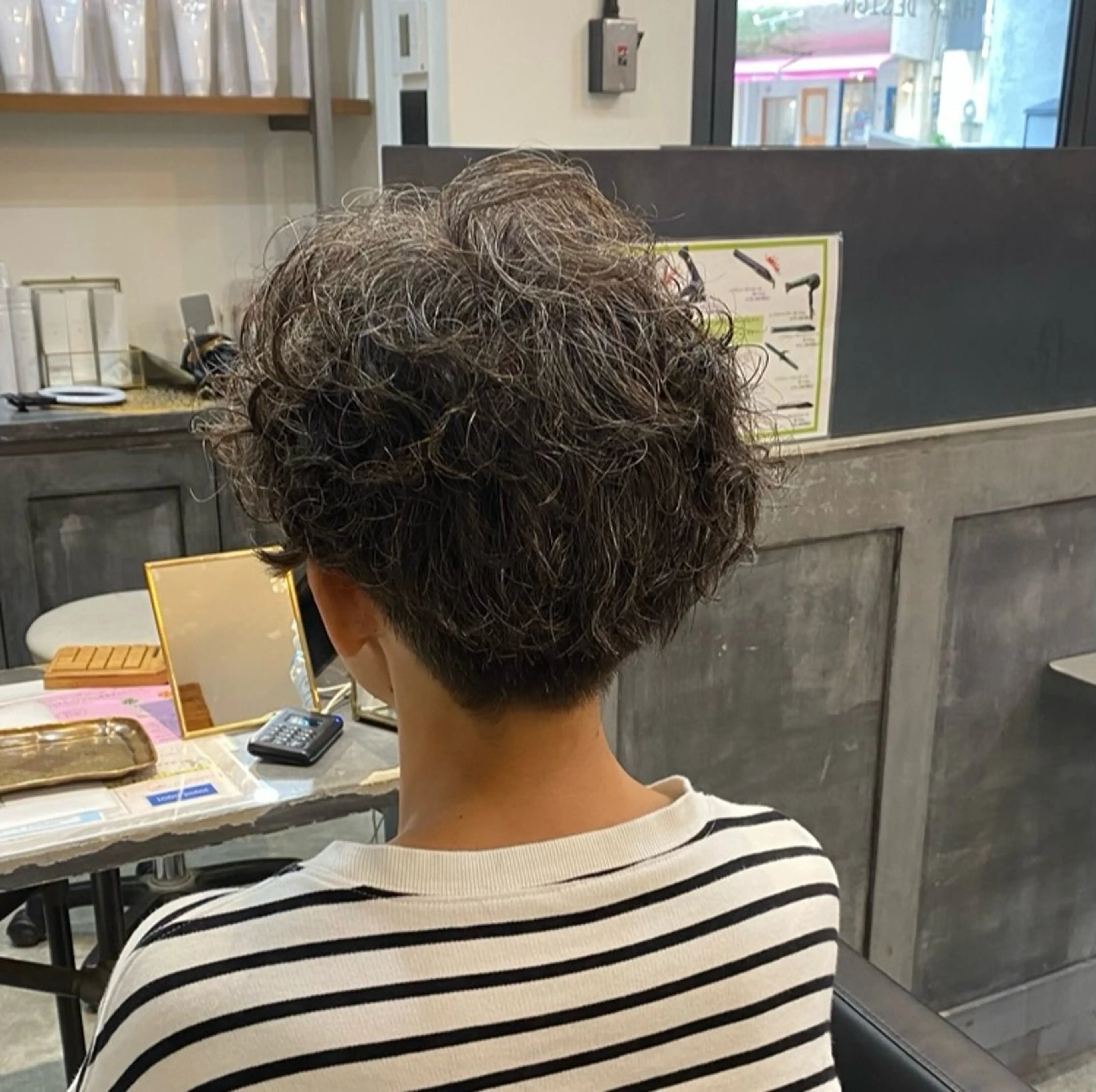 パーマ メンズ カット パーマ men's　パーマ/ ⭐️Tenshinのヘアスタイル