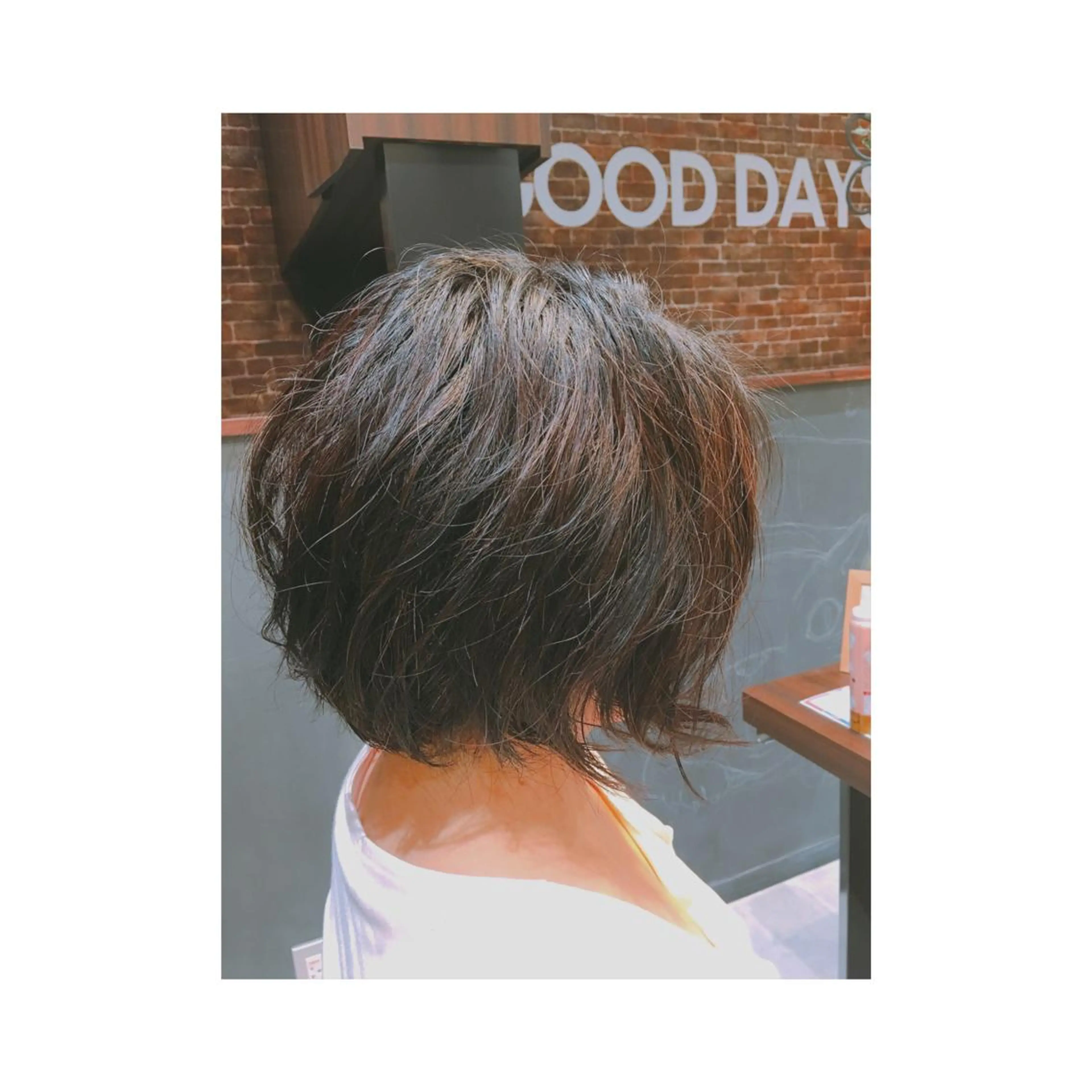 ショート なかの たくみのヘアスタイル
