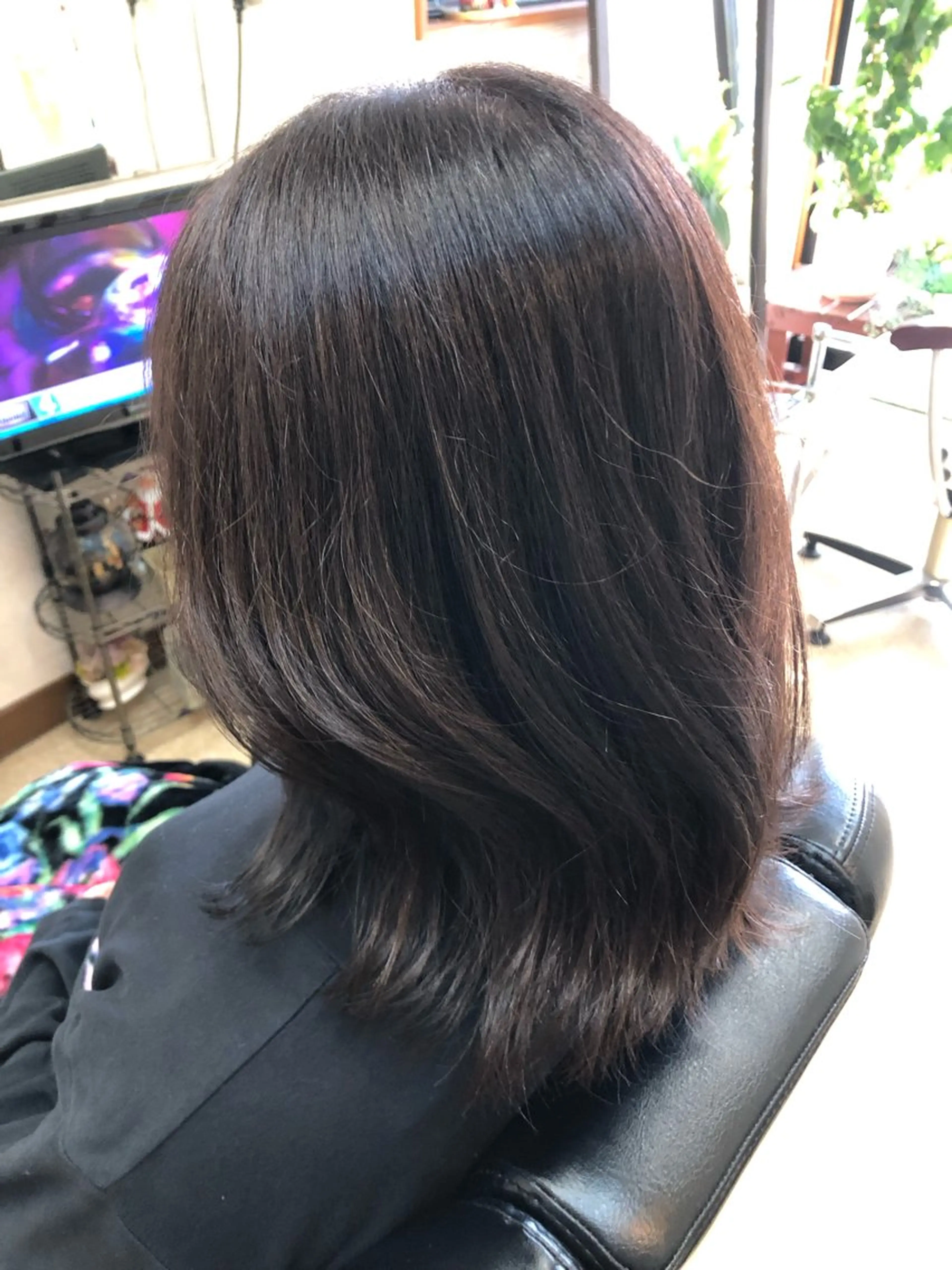 ミディアム 石塚 浩のヘアスタイル