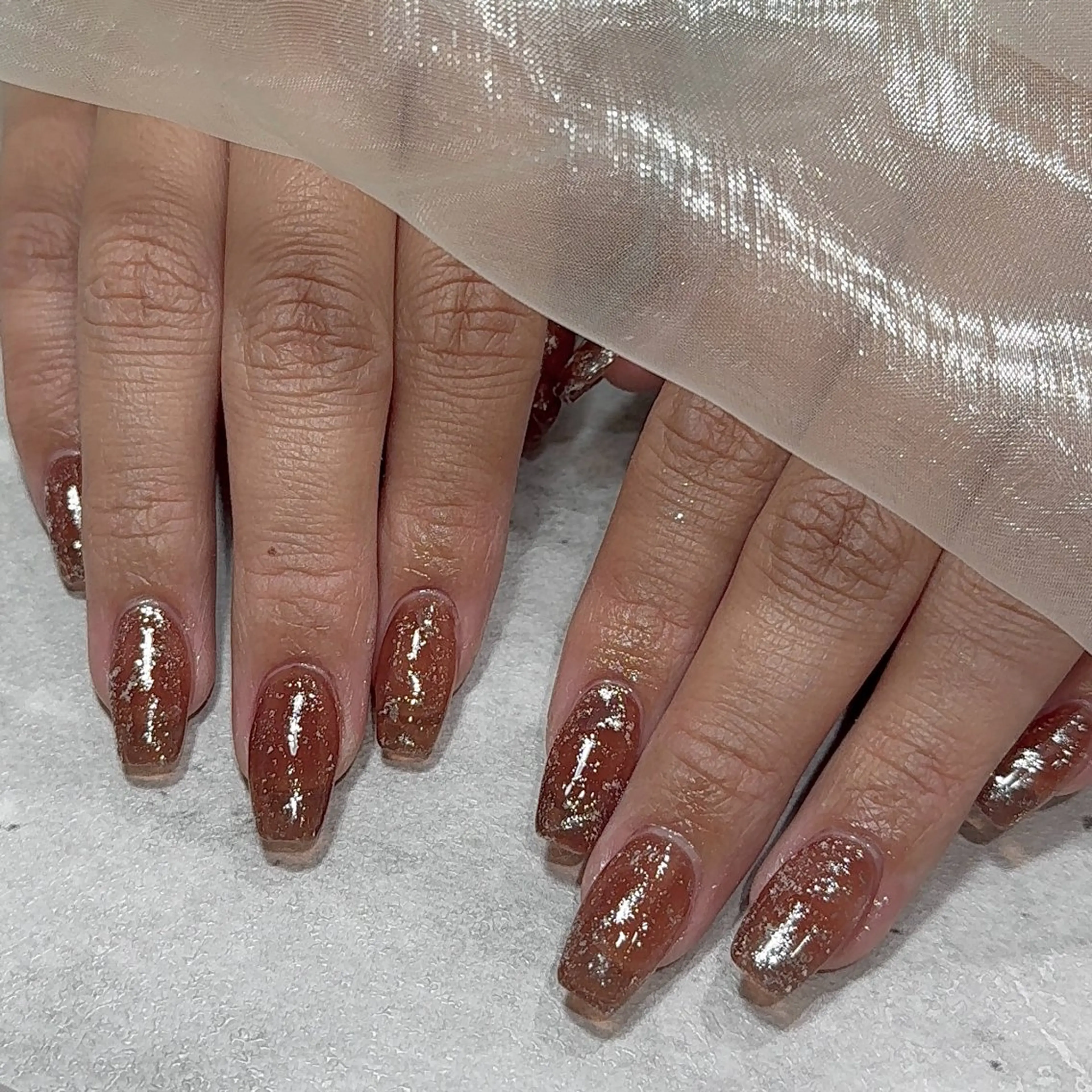 ネイル チークネイル 長さ出し フットネイル フレンチネイル ジェルネイル ハンドネイル Reillynail みさきのネイルデザイン