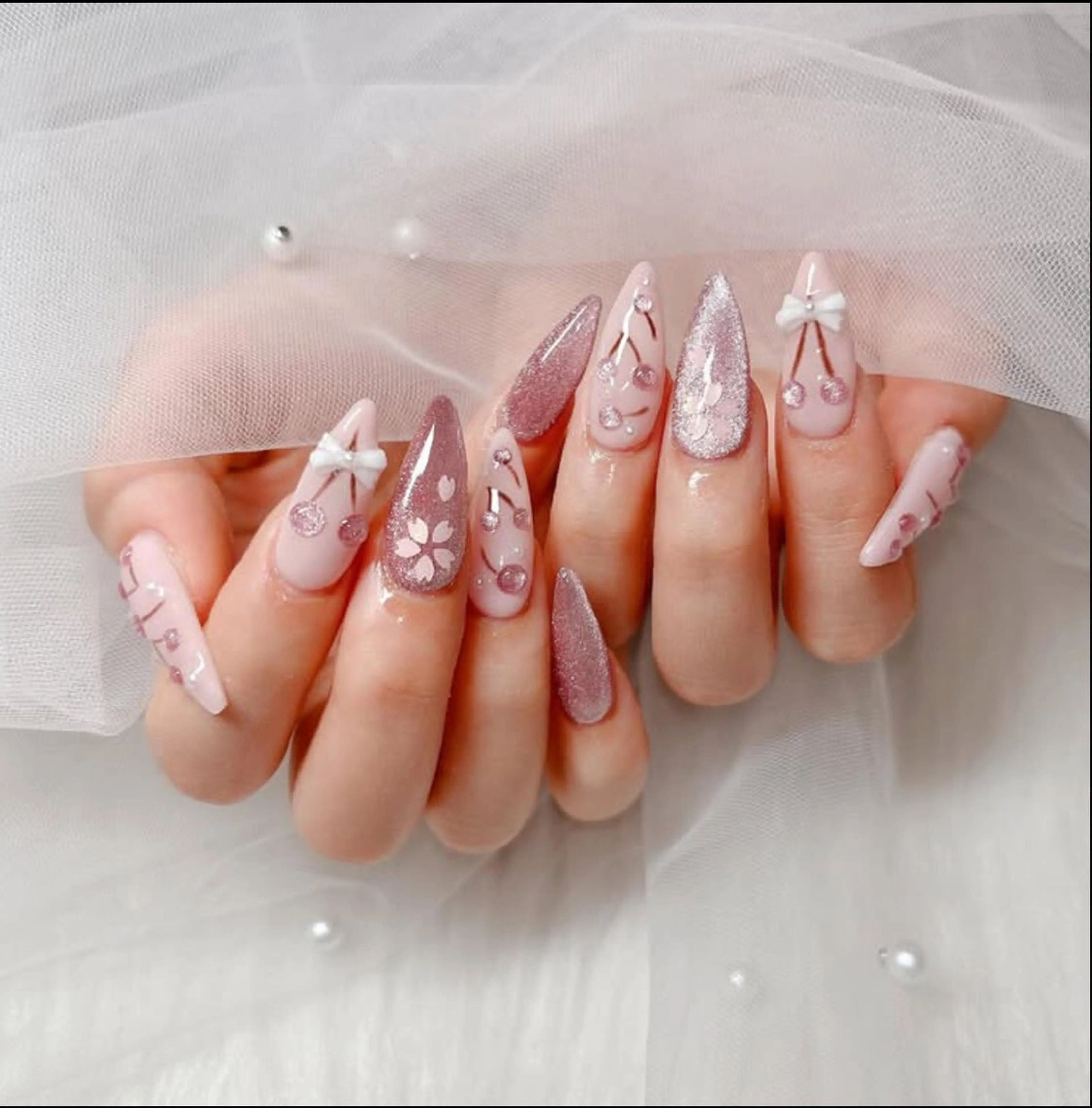 ネイル ジェルネイル 持ち込み ワンカラーネイル ハンドネイル FUJI Nail Salonのネイルデザイン