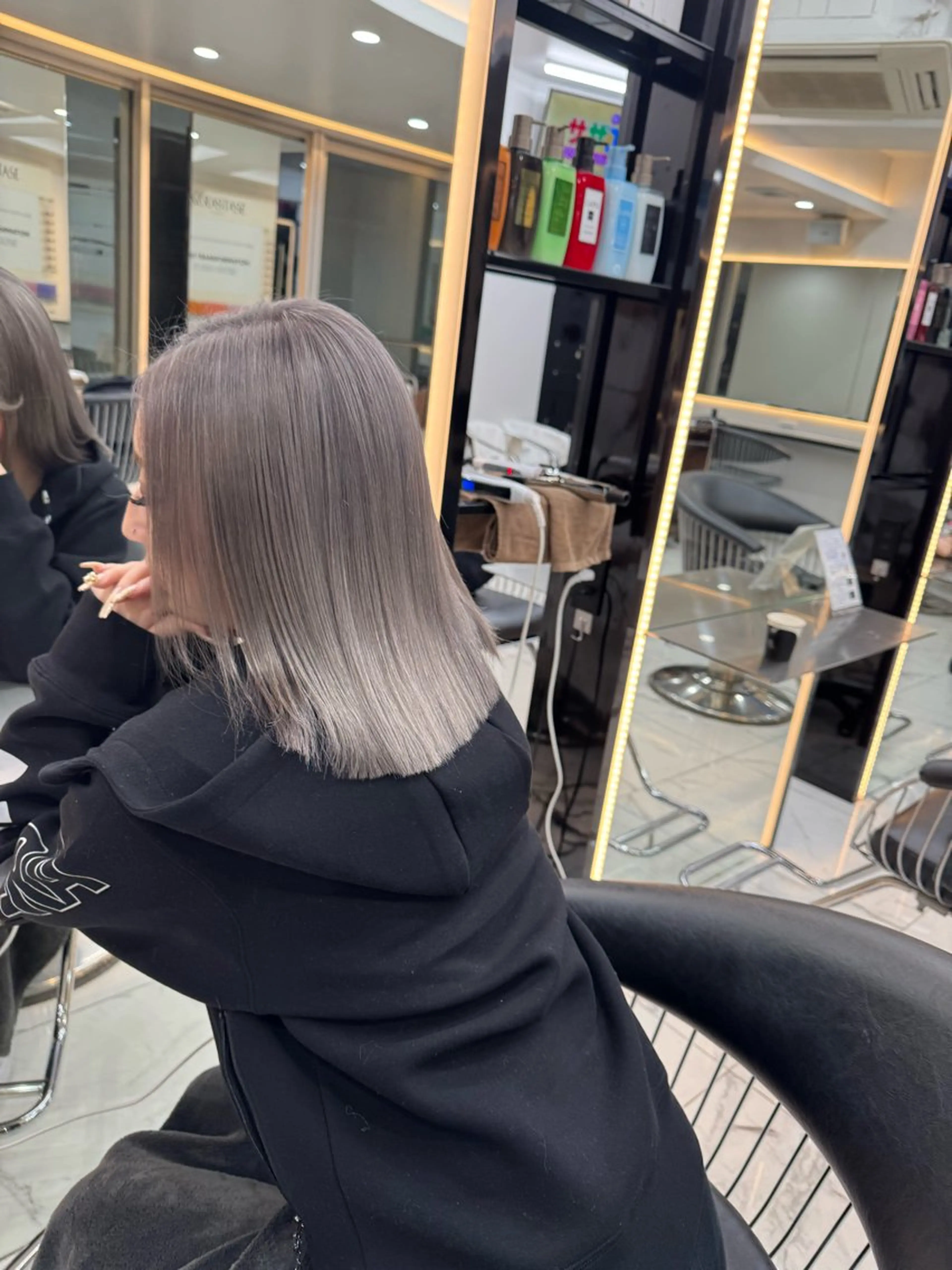 ミディアム カラー Lapis渋谷本店 Rikoのヘアスタイル