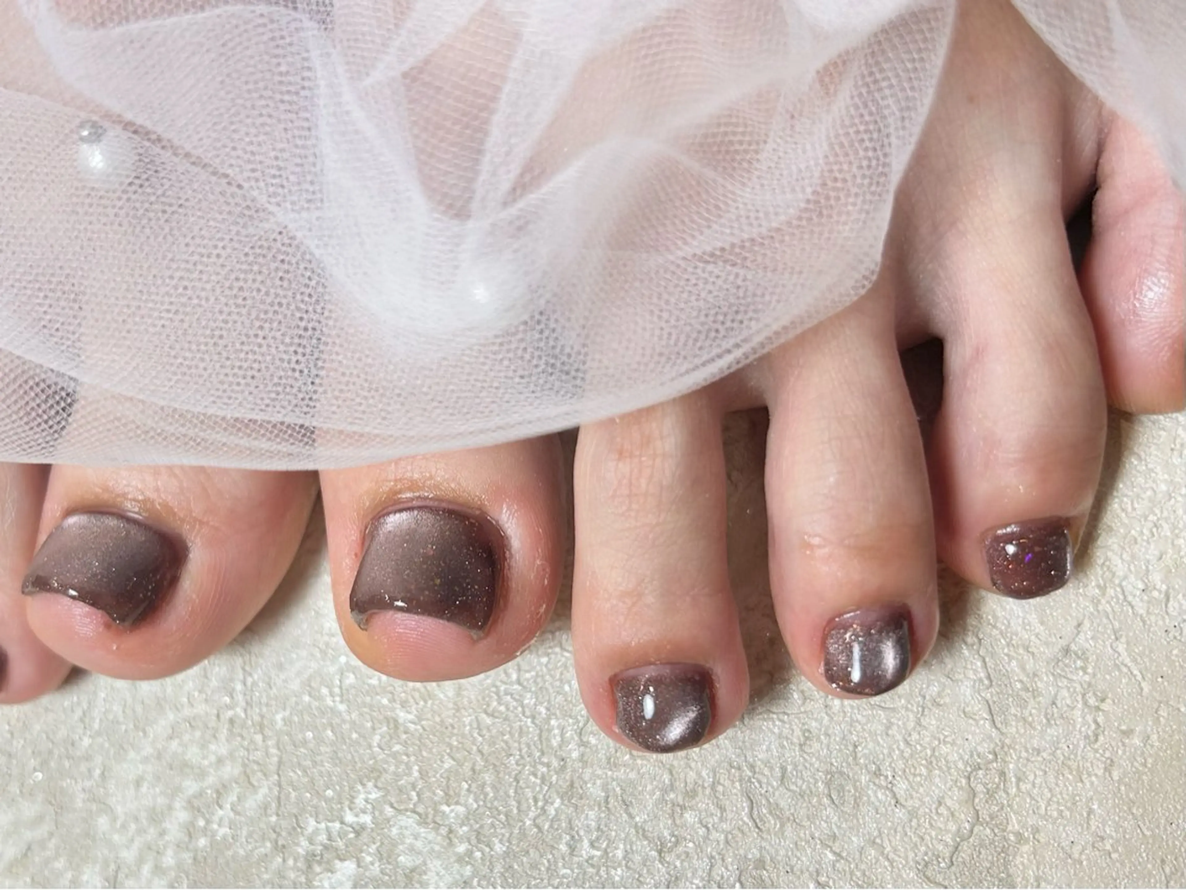 ネイル フットネイル sara +のネイルデザイン