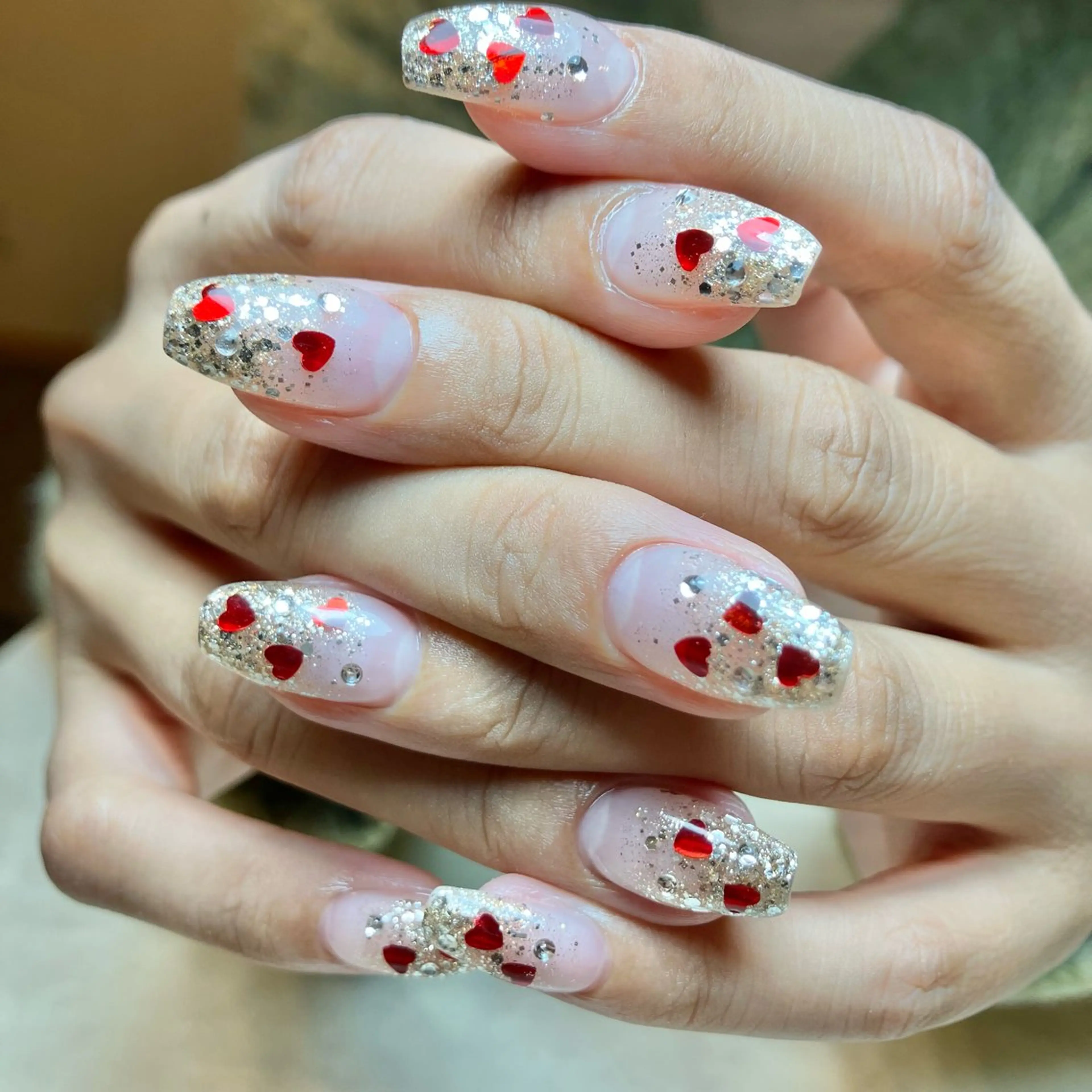 ネイル バレンタイン 【Libre】 -ﾘﾌﾞﾚﾈｲﾙ-のネイルデザイン