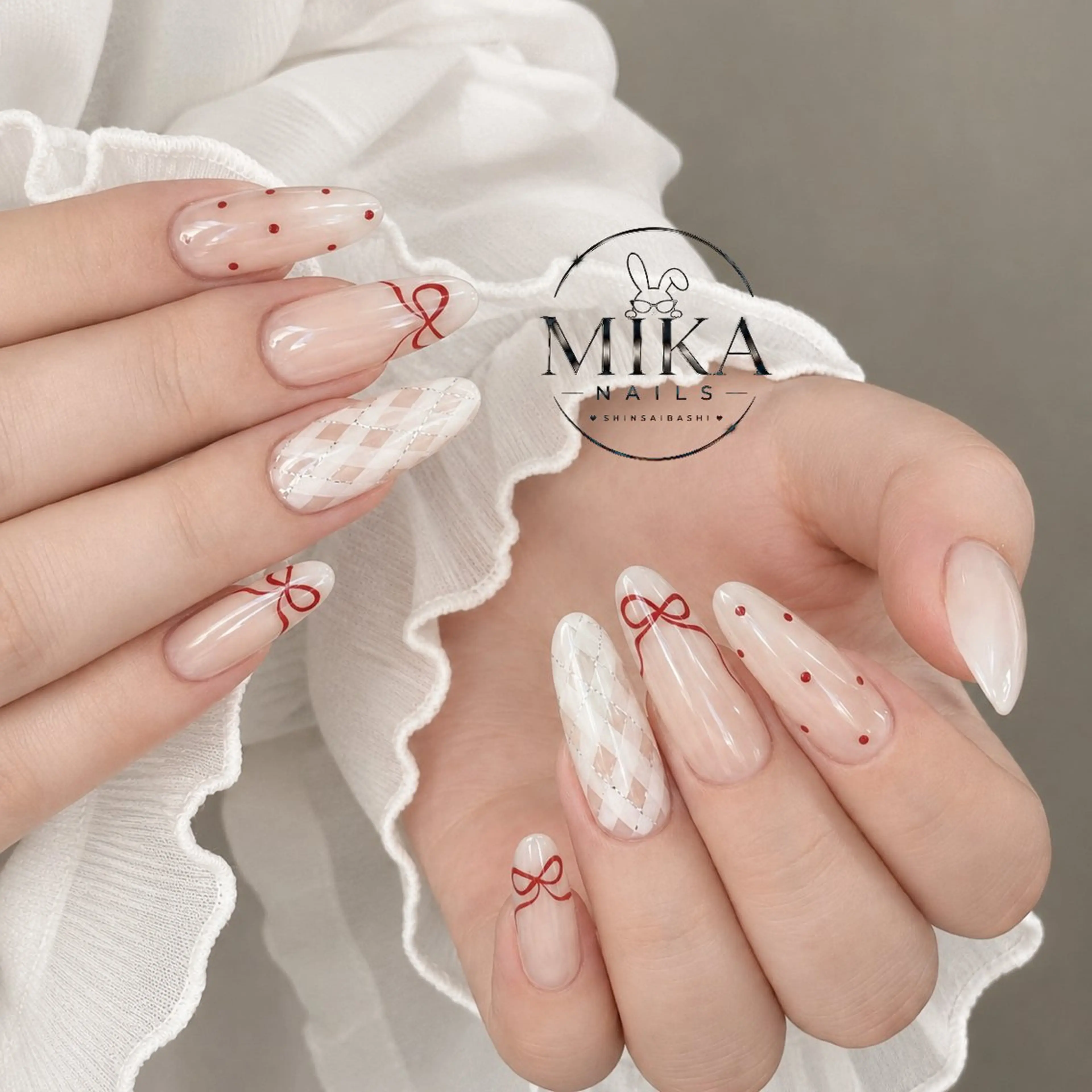 ネイル ハンドネイル ハンドケア Mika Nails 心斎橋のネイルデザイン