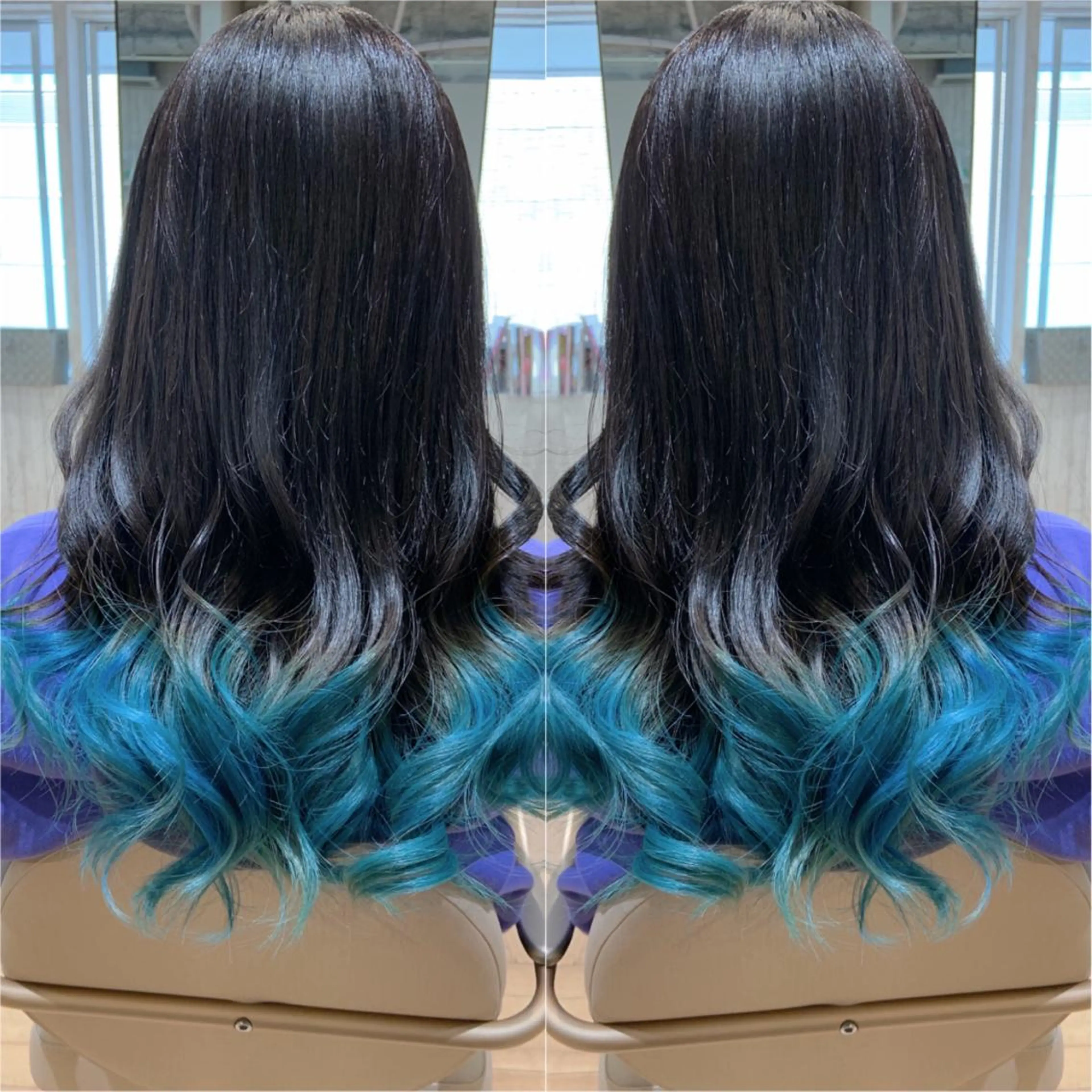 ロング カラー ヘアアレンジ ブリーチ グラデーションカラー カット ヘアカラー トリートメント rita atelier 【リタ】所属・韓国hair🦋 Nanaのヘアスタイル