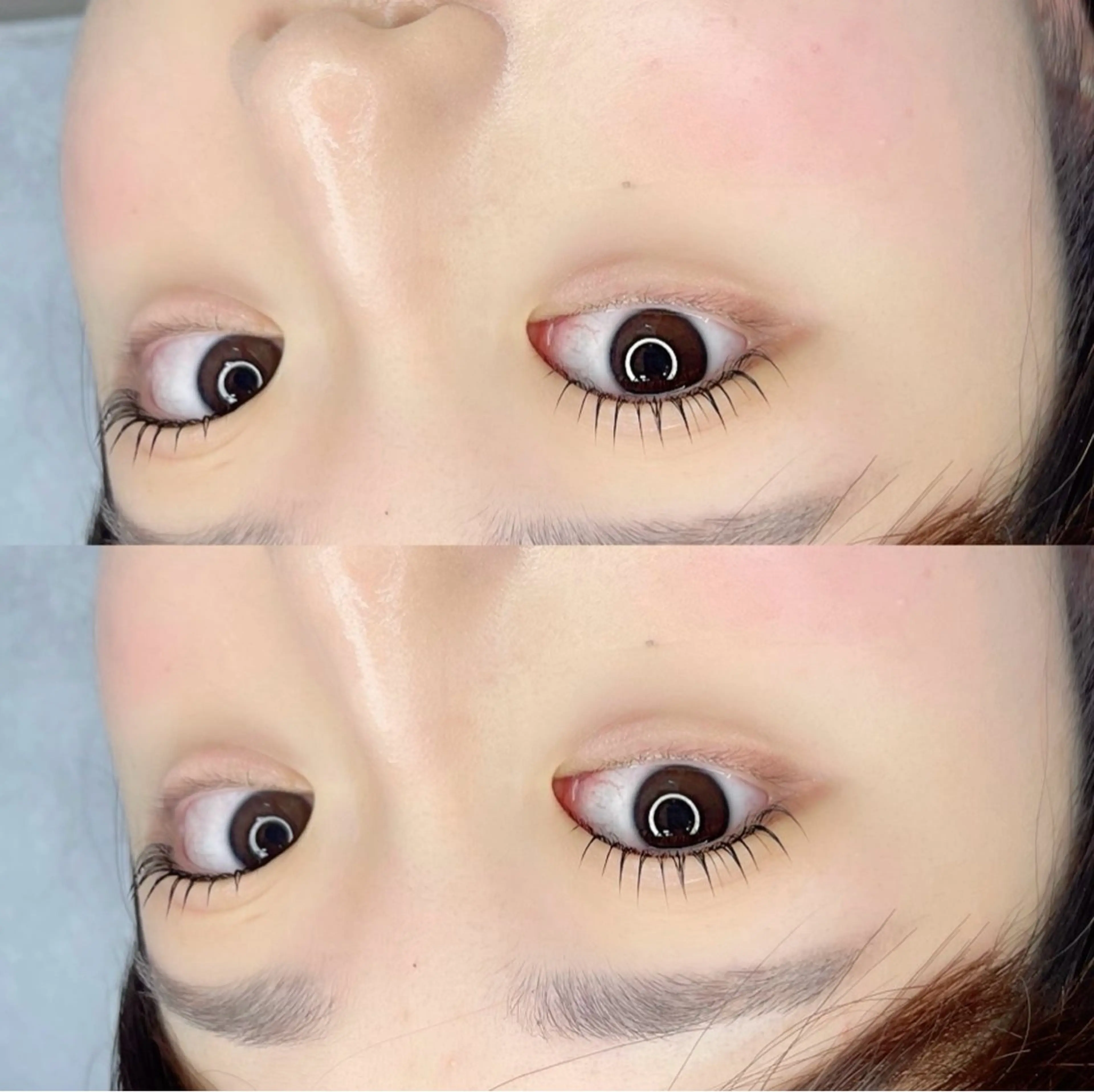 マツエク・マツパ ナチュラル 一重×まつ毛パーマ YOSHIDA SAKIのマツエク・マツパデザイン