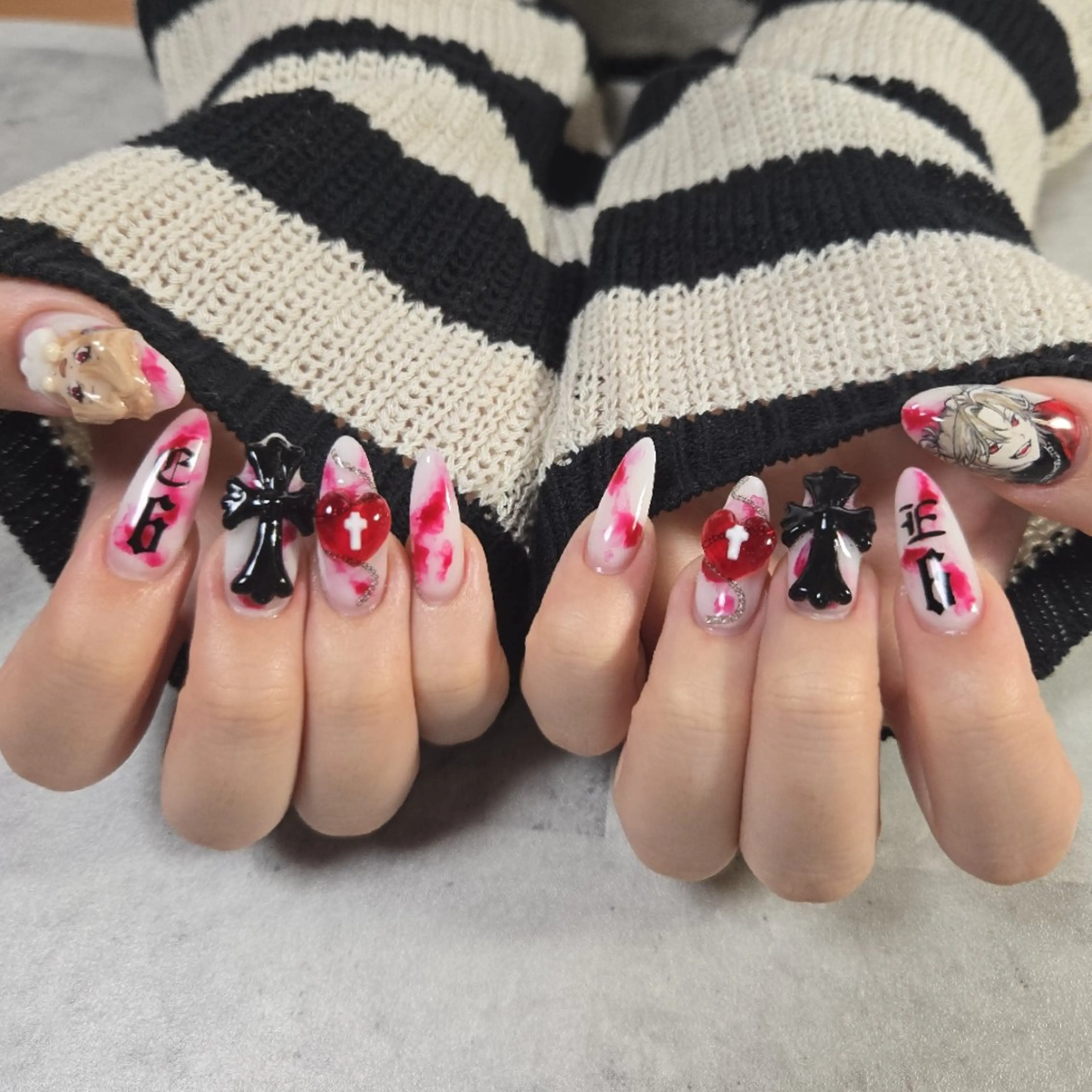 ネイル アートネイル スカルプネイル ハンドネイル Nail Daisyのネイルデザイン