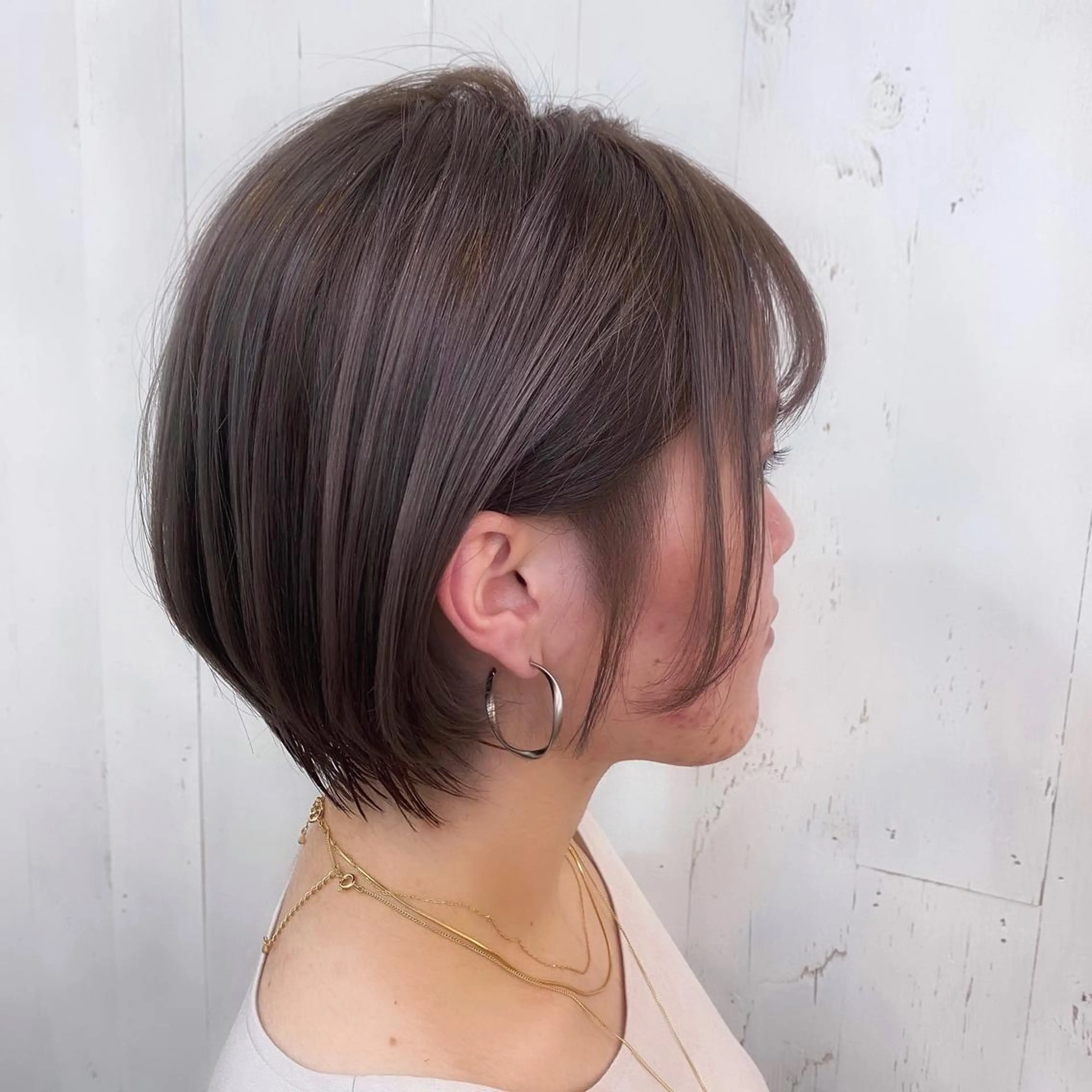 ショート カラー 🪭risa 暖色/レイヤー🪭のヘアスタイル