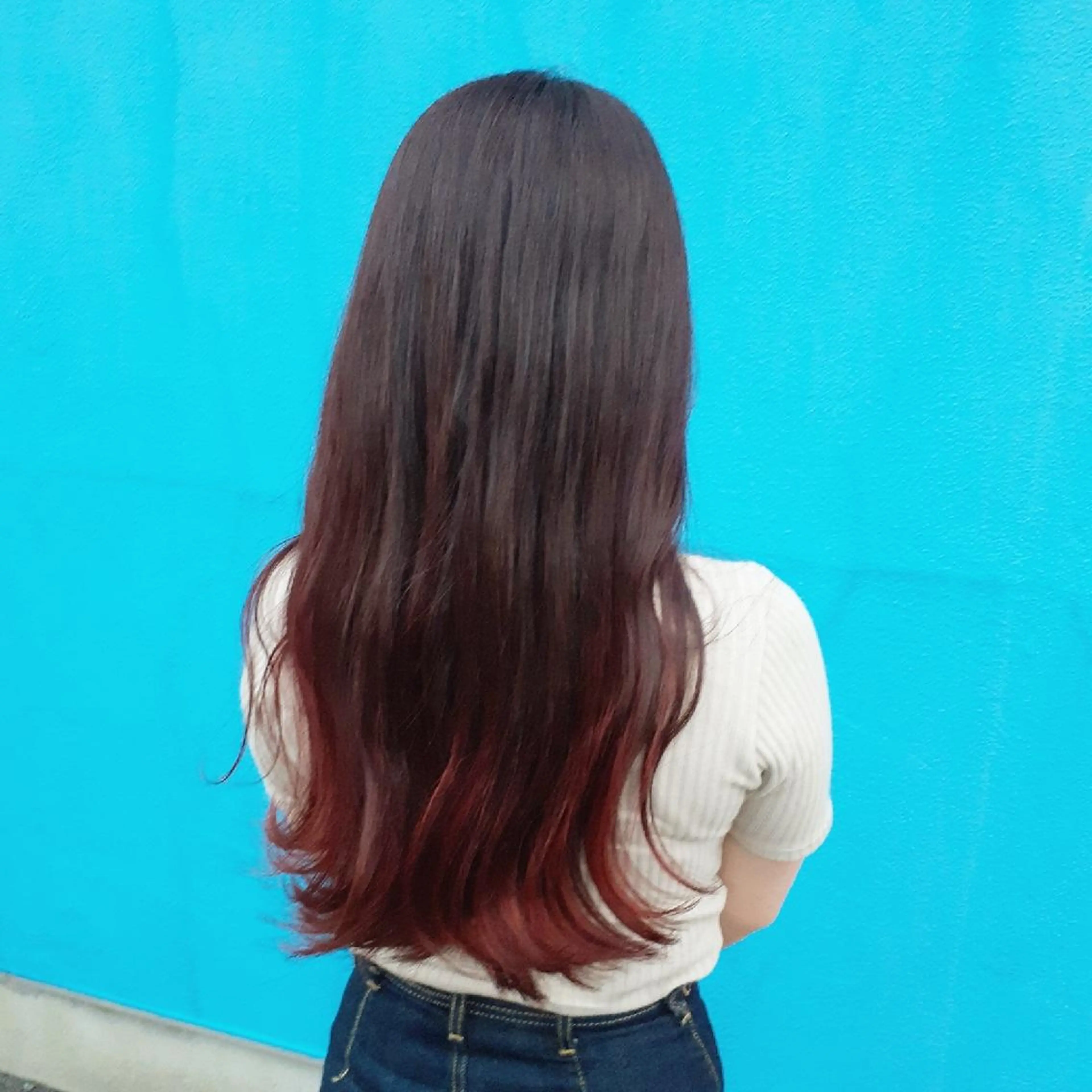 ロング 深澤 春樹のヘアスタイル