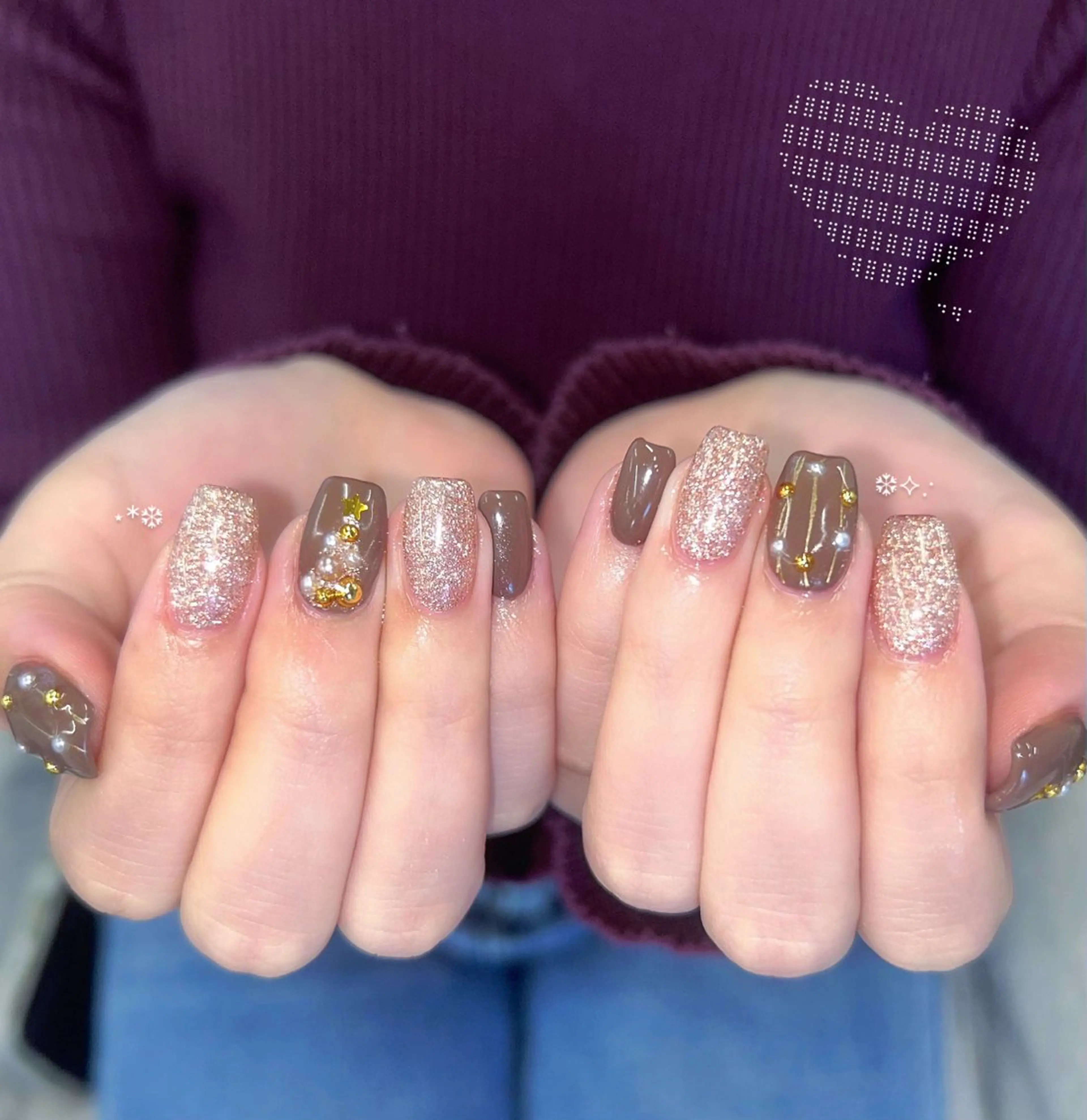 ネイル ハンドネイル ハンドケア Basic本厚木店 Mahiroᙏ̤̫͚のネイルデザイン