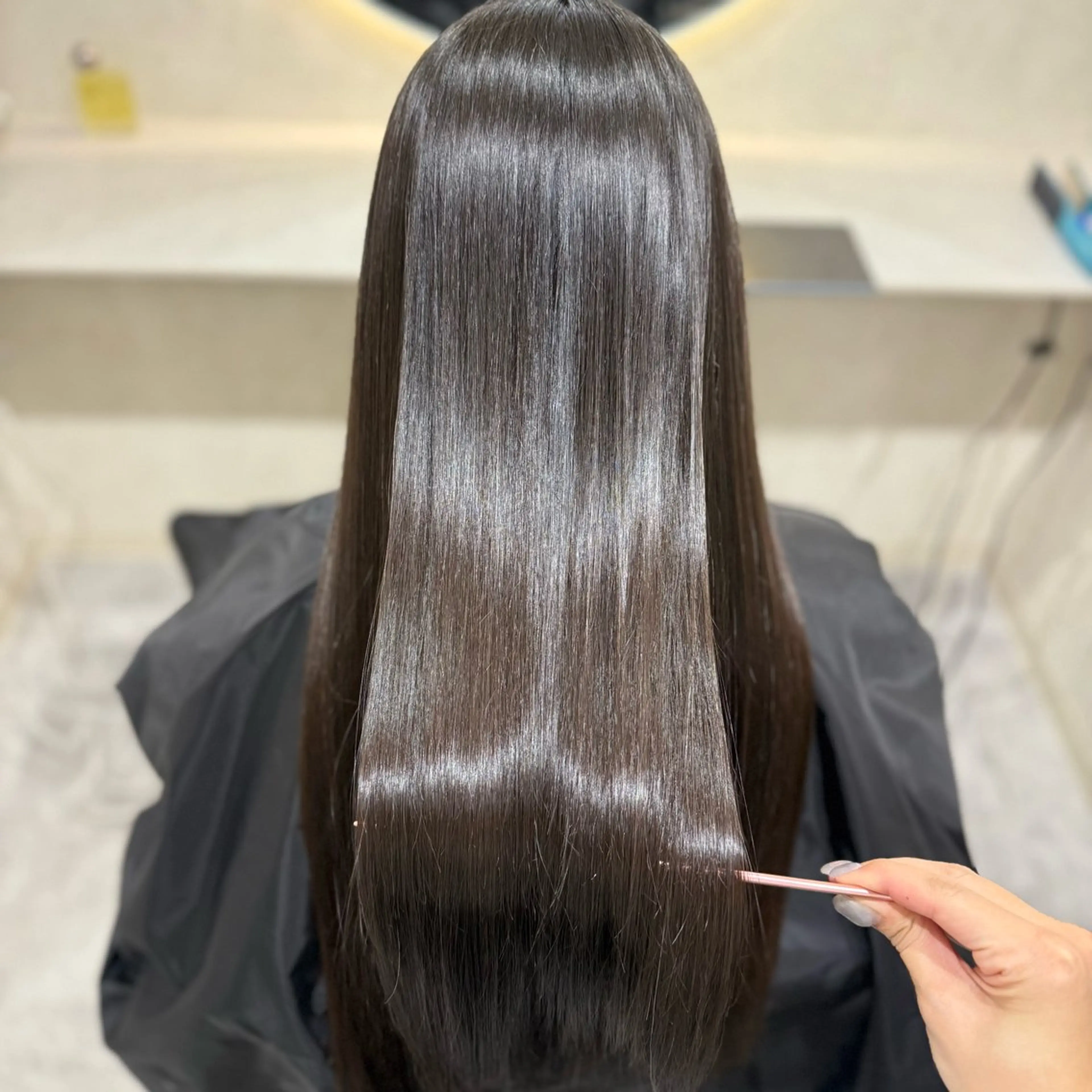 《ツヤ髪🌟》似合わせカット+髪質改善トリートメント🎶の写真