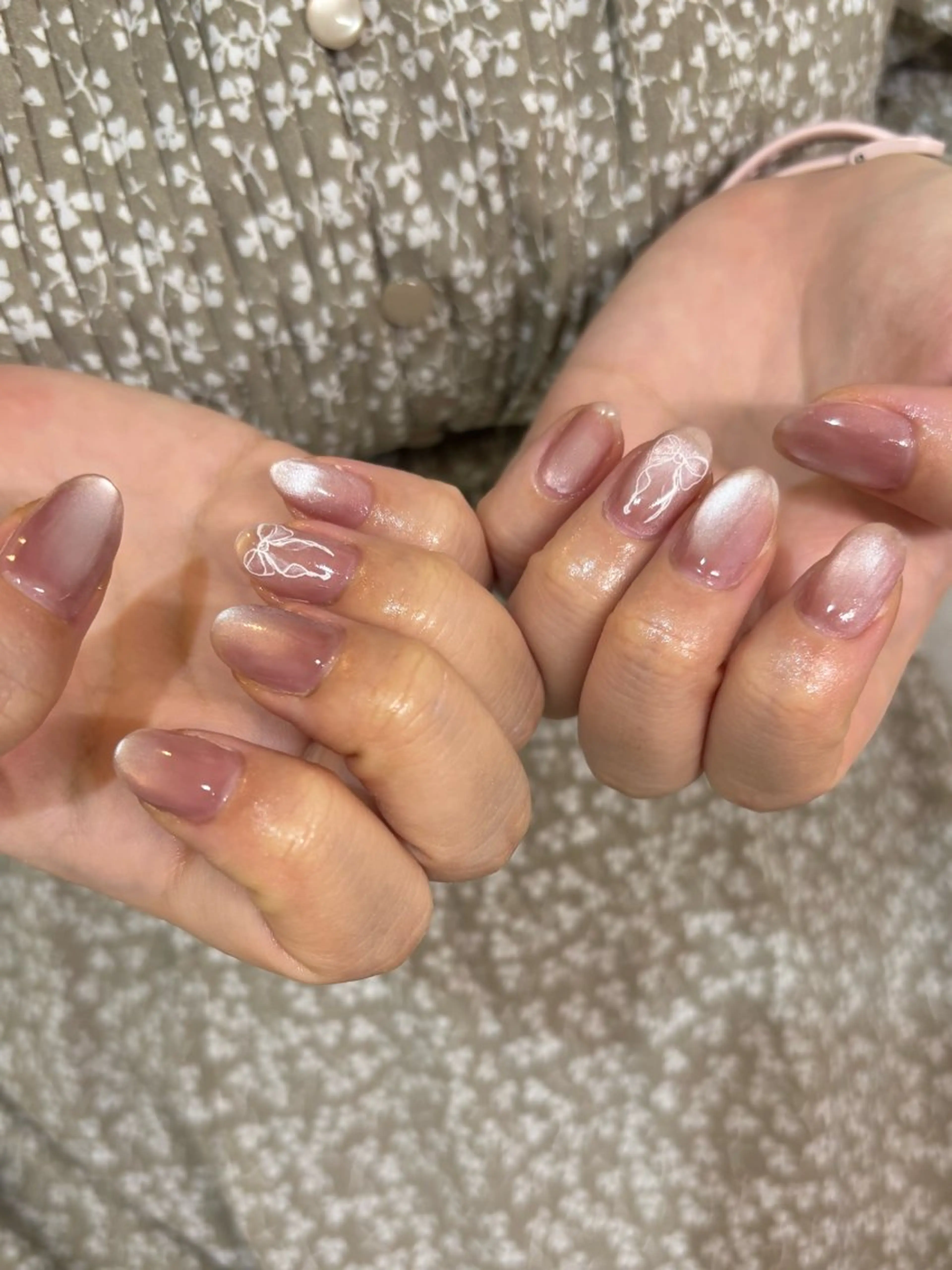 ネイル マグネットネイル 今村 樹里のネイルデザイン