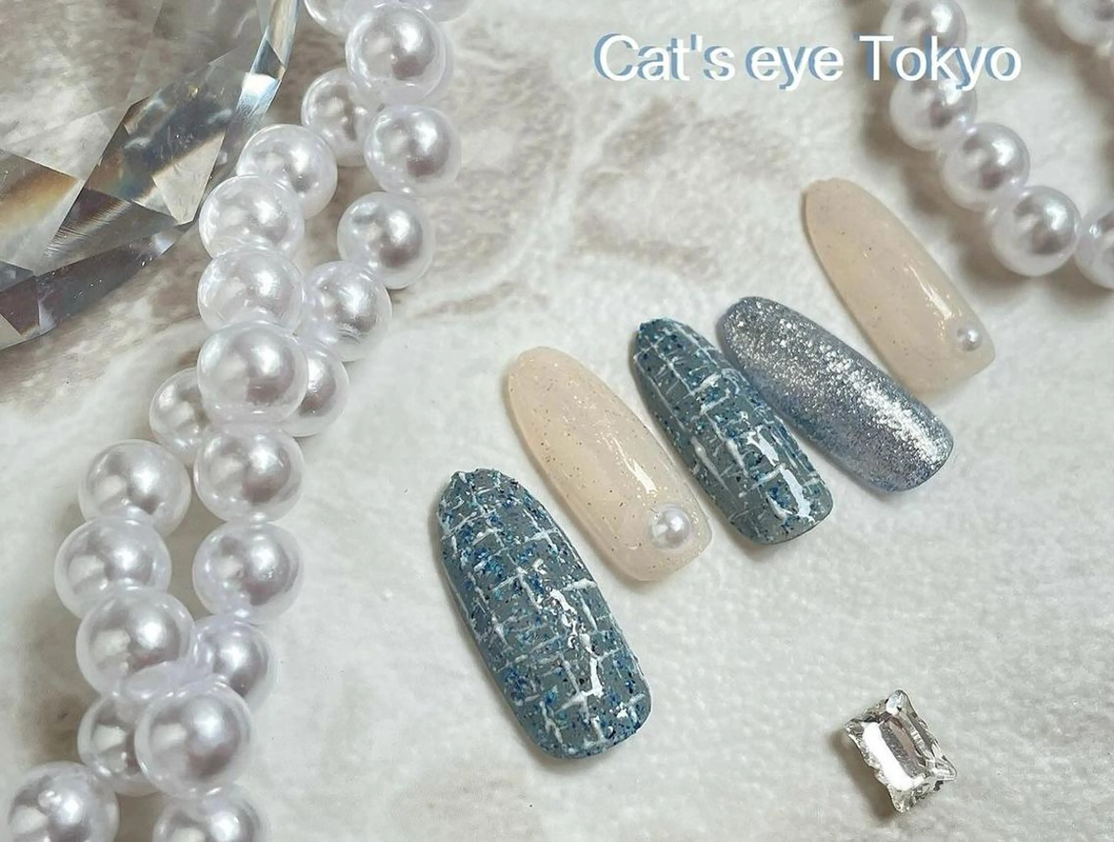 ネイル アートネイル べっ甲ネイル ジェルネイル マグネットネイル ミラーネイル Cat's eye TOKYO 新宿店のネイルデザイン