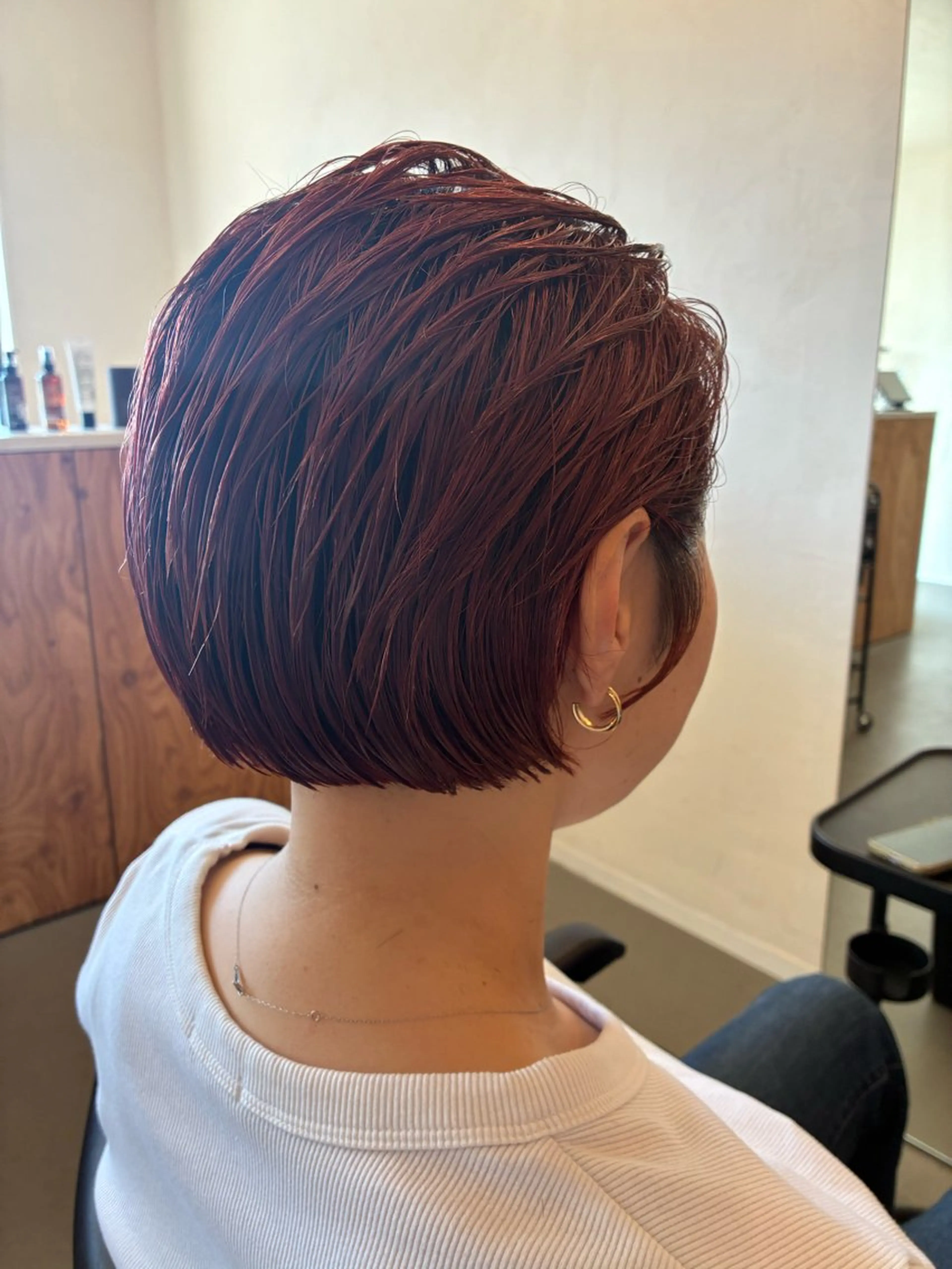 ショート カット ヘアカラー トリートメント OCHIAI KEISUKEのヘアスタイル