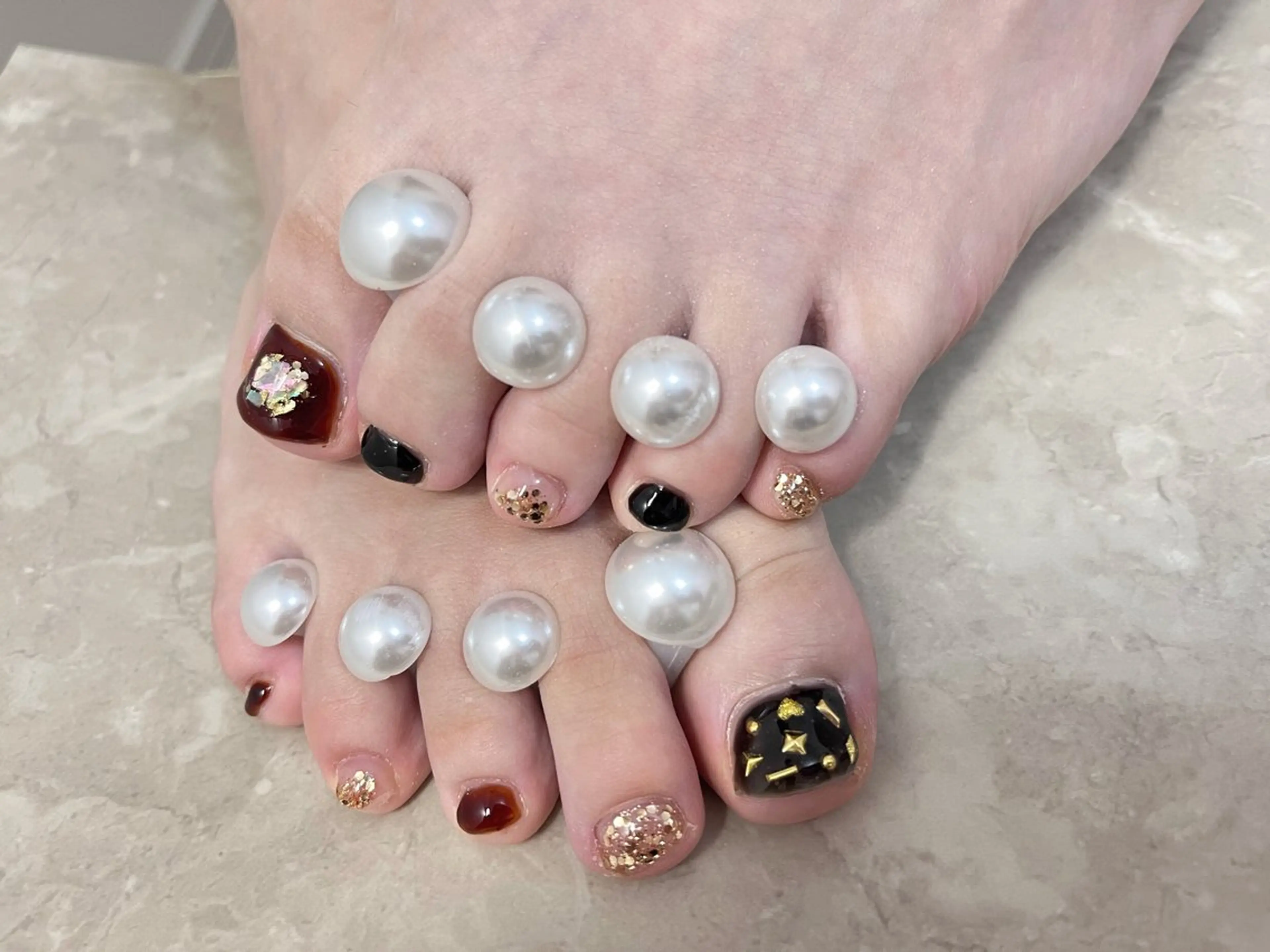 ネイル フットネイル Luxy YUKIのネイルデザイン