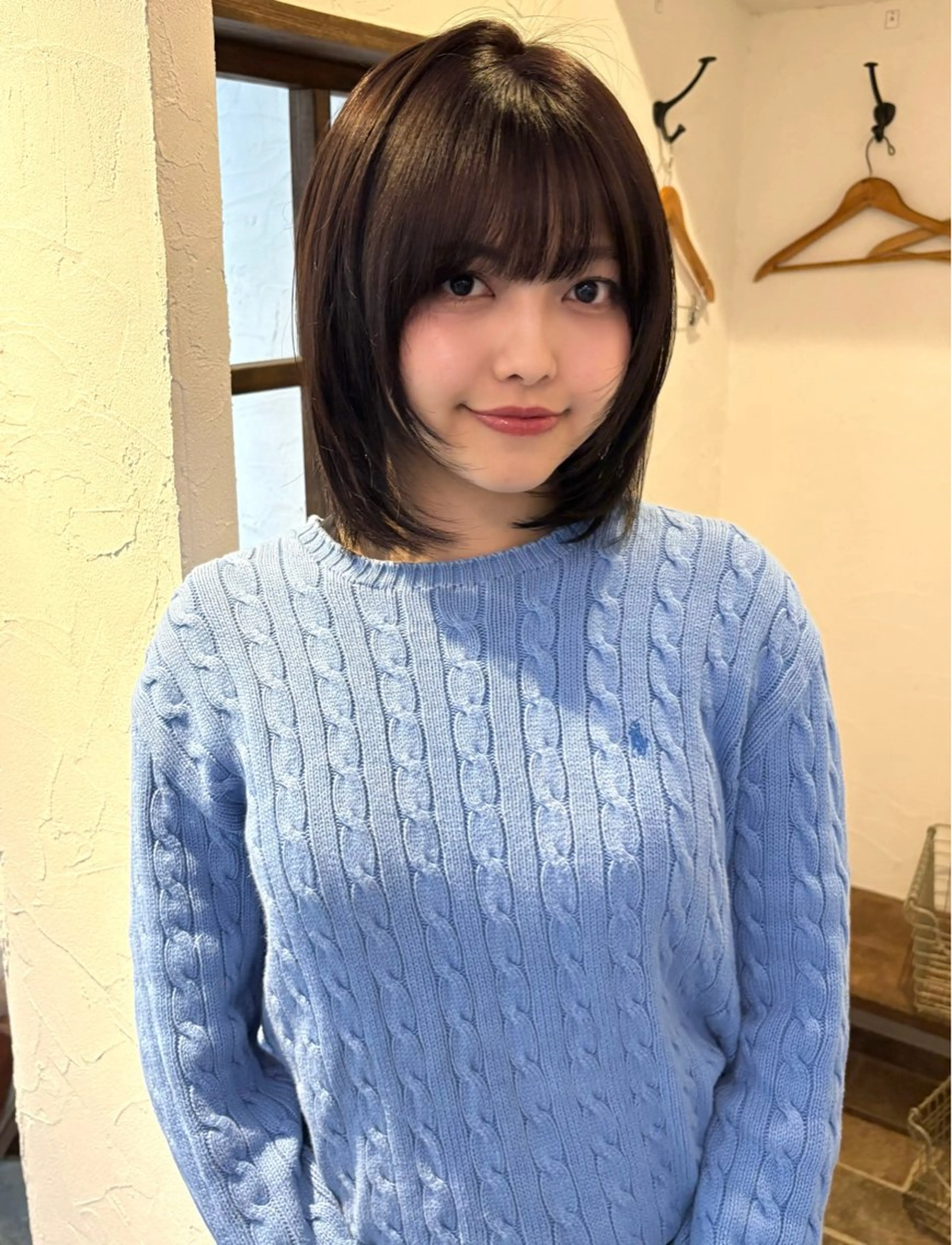 ミディアム ヘアカラー Miyazaki Minoriのヘアスタイル