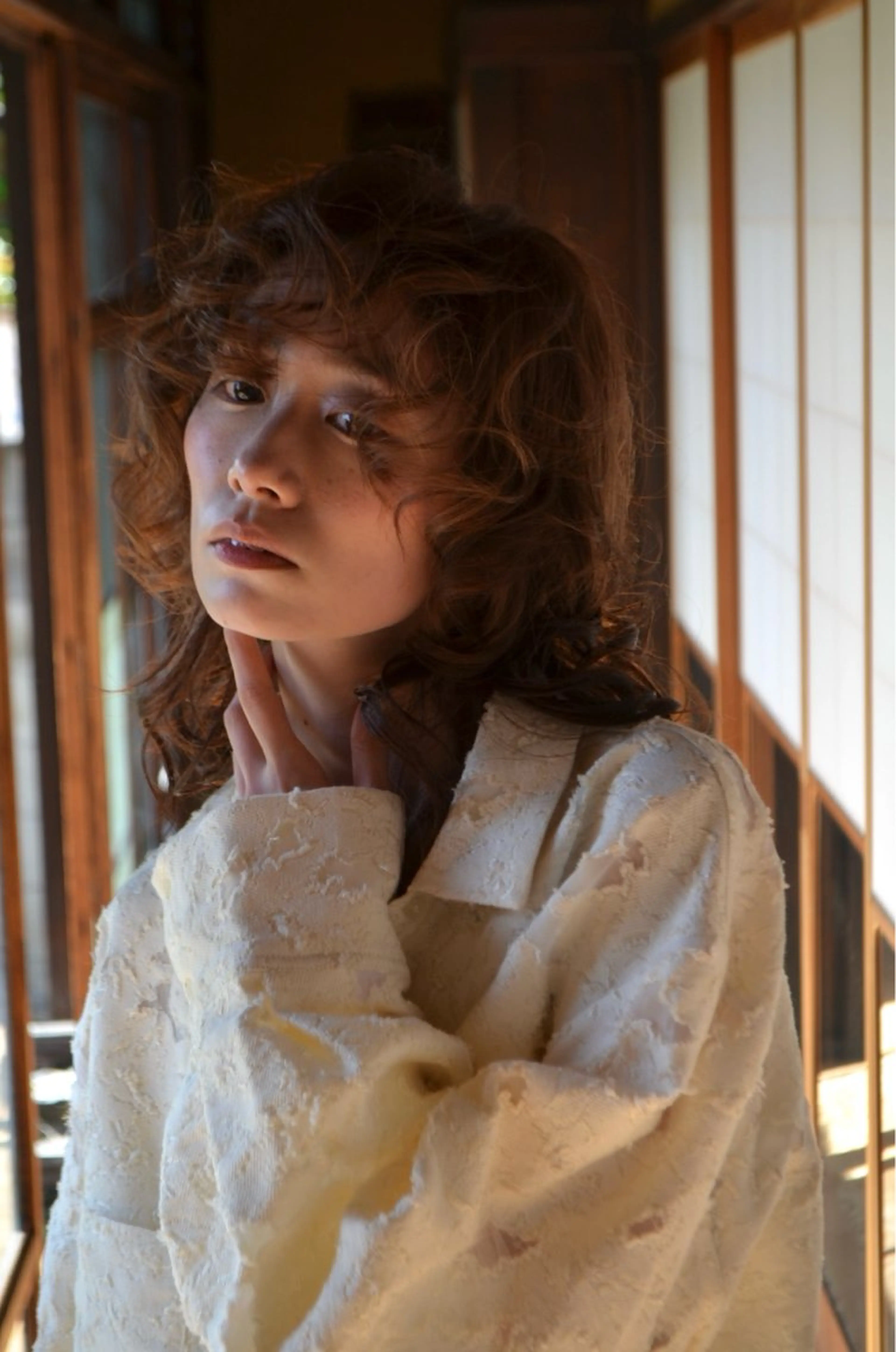 ミディアム カット ヘアカラー パーマ 縮毛矯正 トリートメント ヘッドスパ ヘアセット 福西晃希 【艶髪・髪質改善】のヘアスタイル