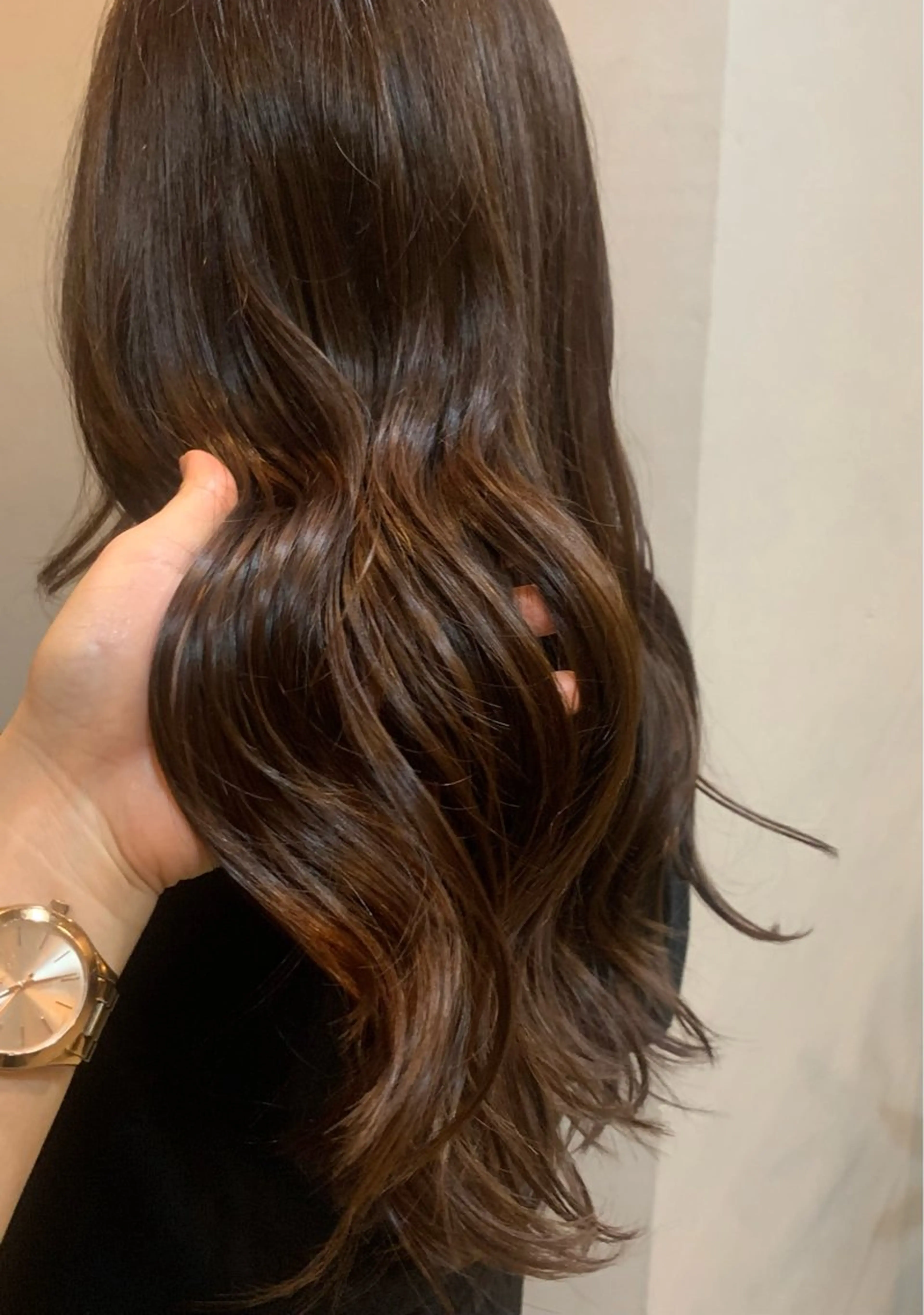 ロング カラー 似合わせカット/ 艶カラー/いらみなのヘアスタイル