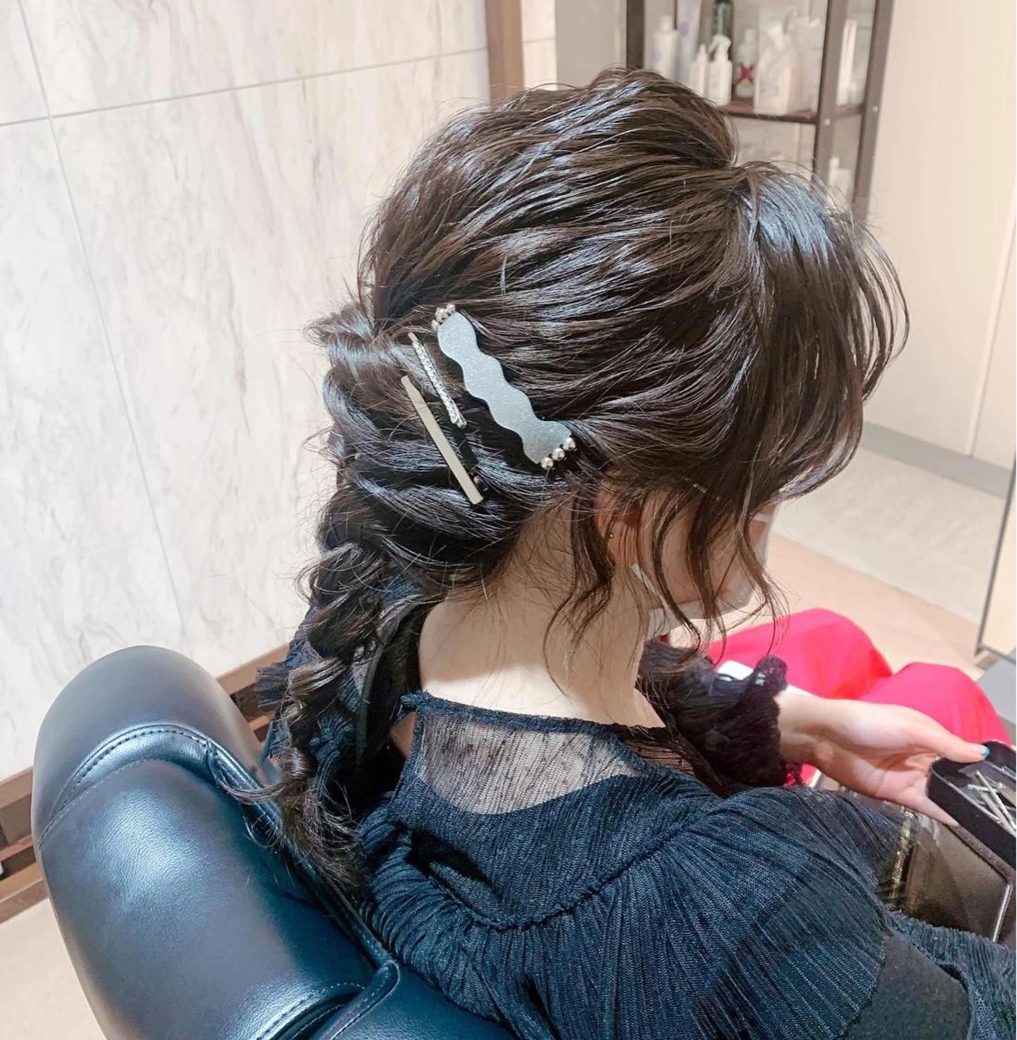 ヘアアレンジ 【ミディアムと ロングに特化】島田恋のヘアスタイル