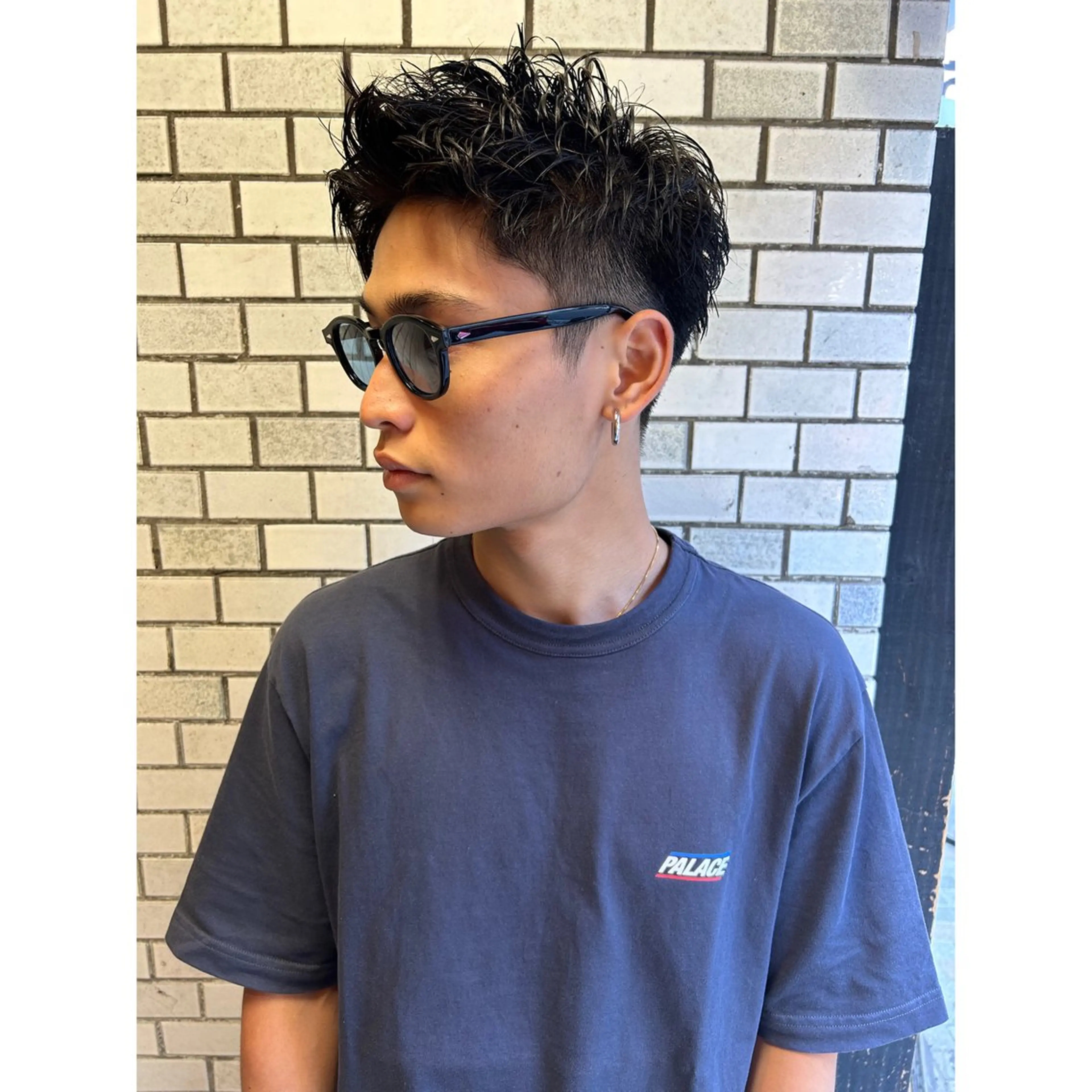 🔥🉐ミニモセール人気No.1🔥メンズカット＋ピンパーマ＋毛髪補修トリートメント¥12.000の写真