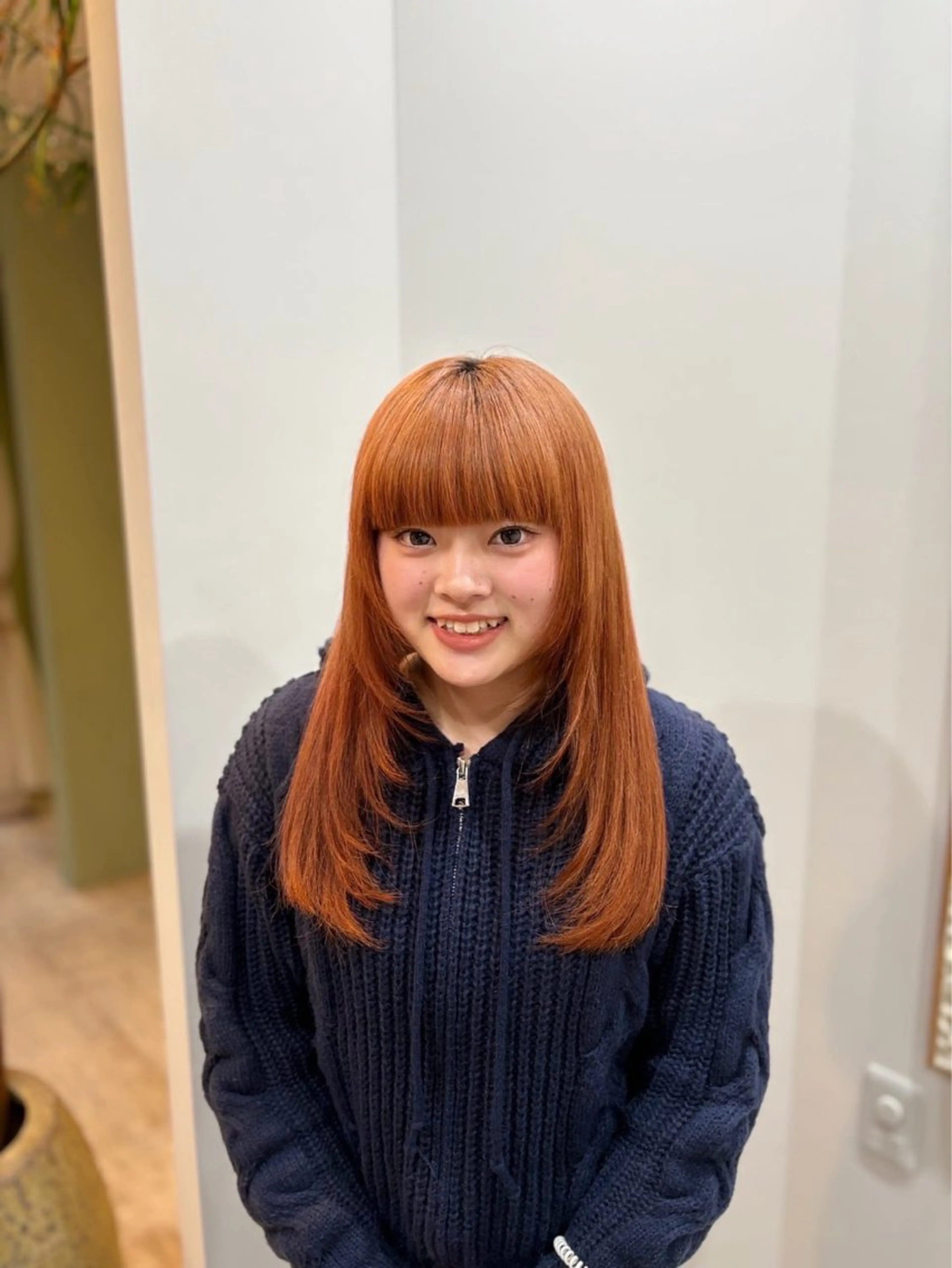 ロング カラー 増田 ルナのヘアスタイル