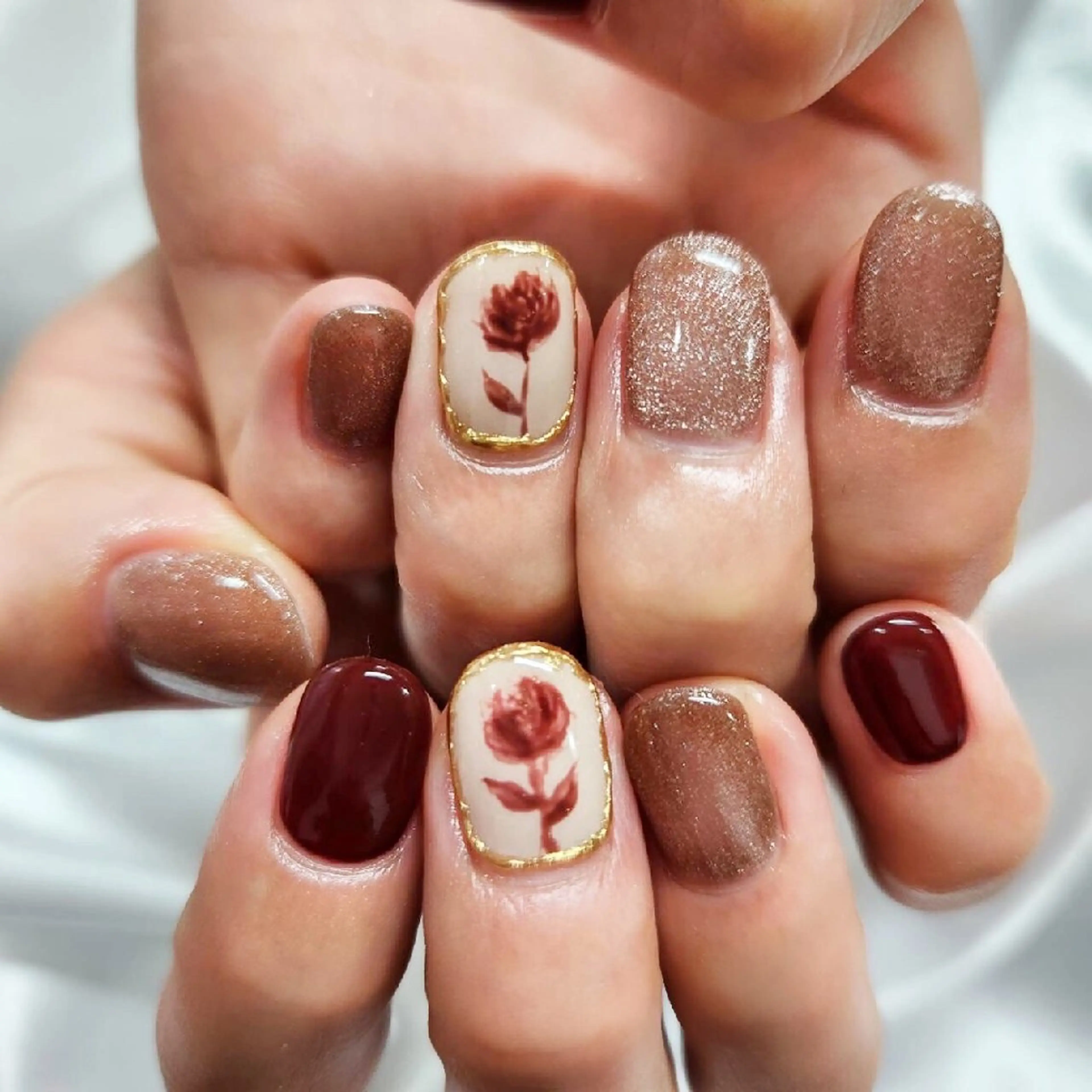 ネイル ハンドネイル Naski 岡山店のネイルデザイン