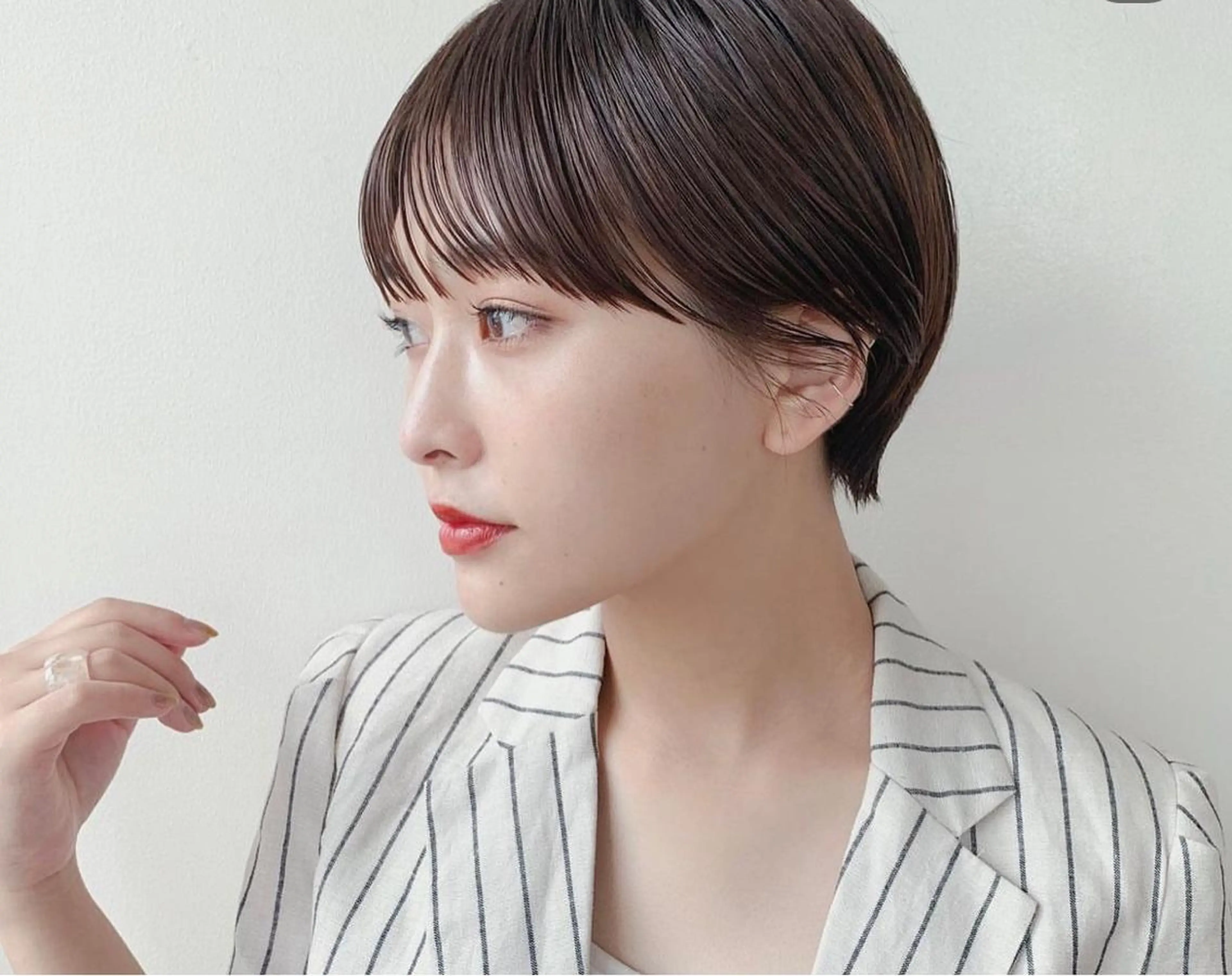 ショート 岡部 ひな/銀座のヘアスタイル