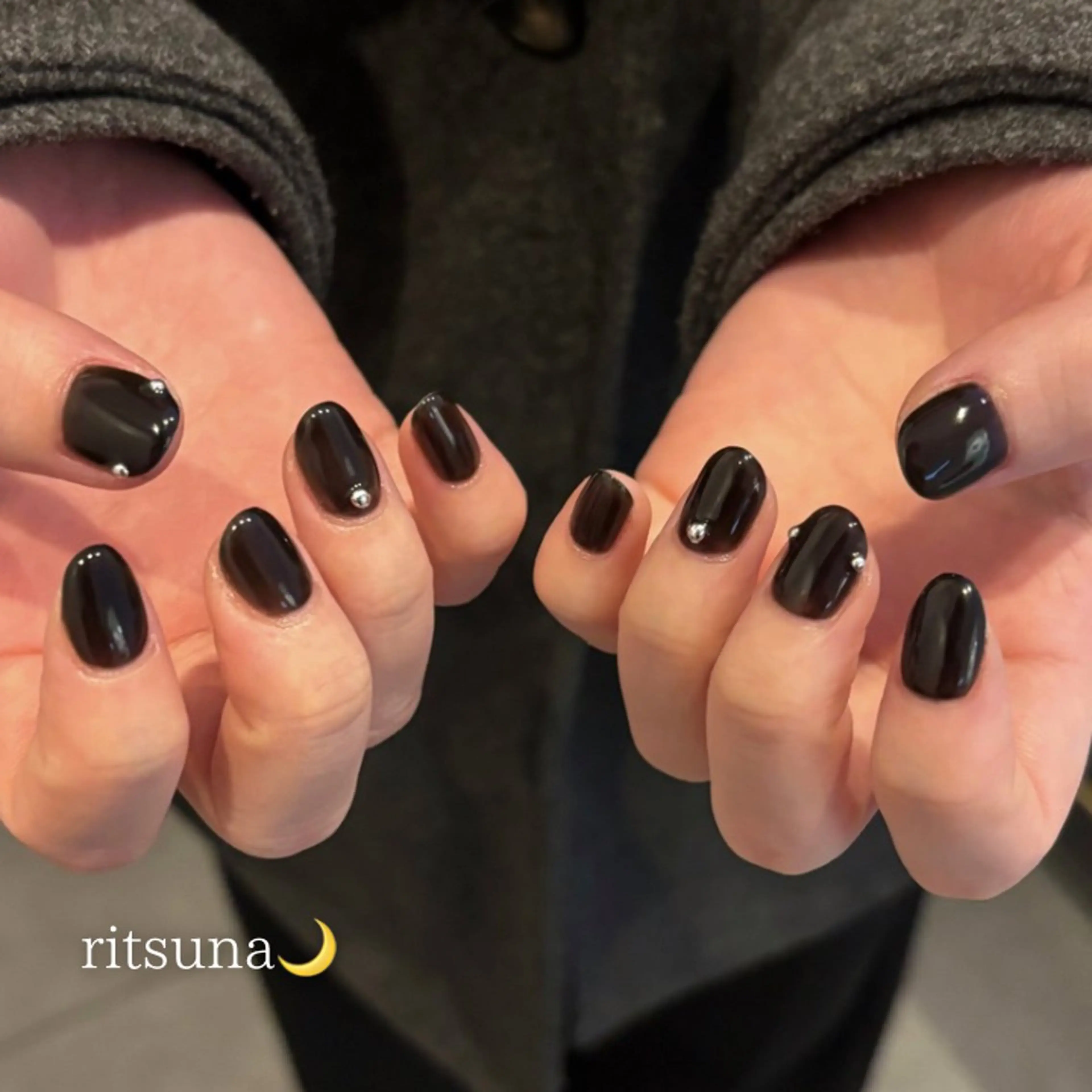 ネイル ritsuna🌙 nail 堺筋本町のネイルデザイン